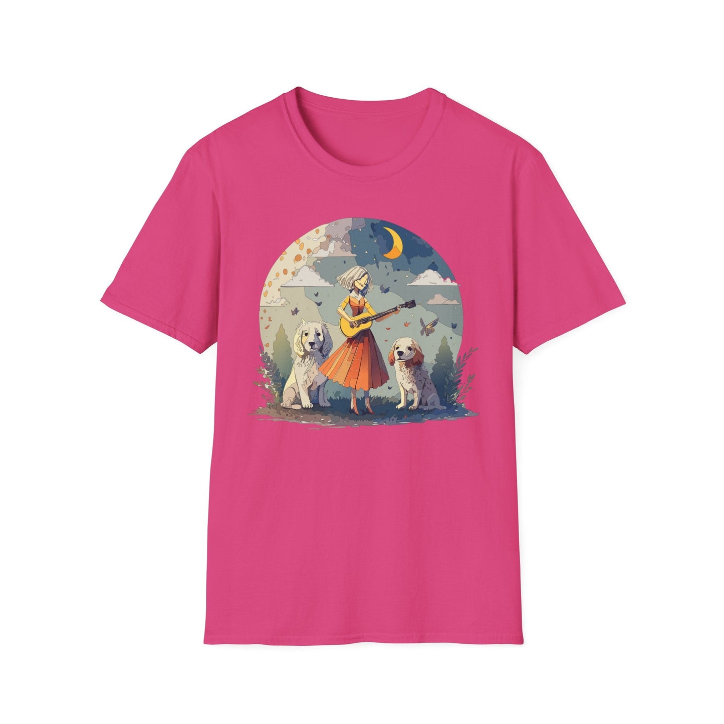 Womens Graphic T Shirts Art Design Tee Softstyle Gildan 64000 100 Percent Cotton