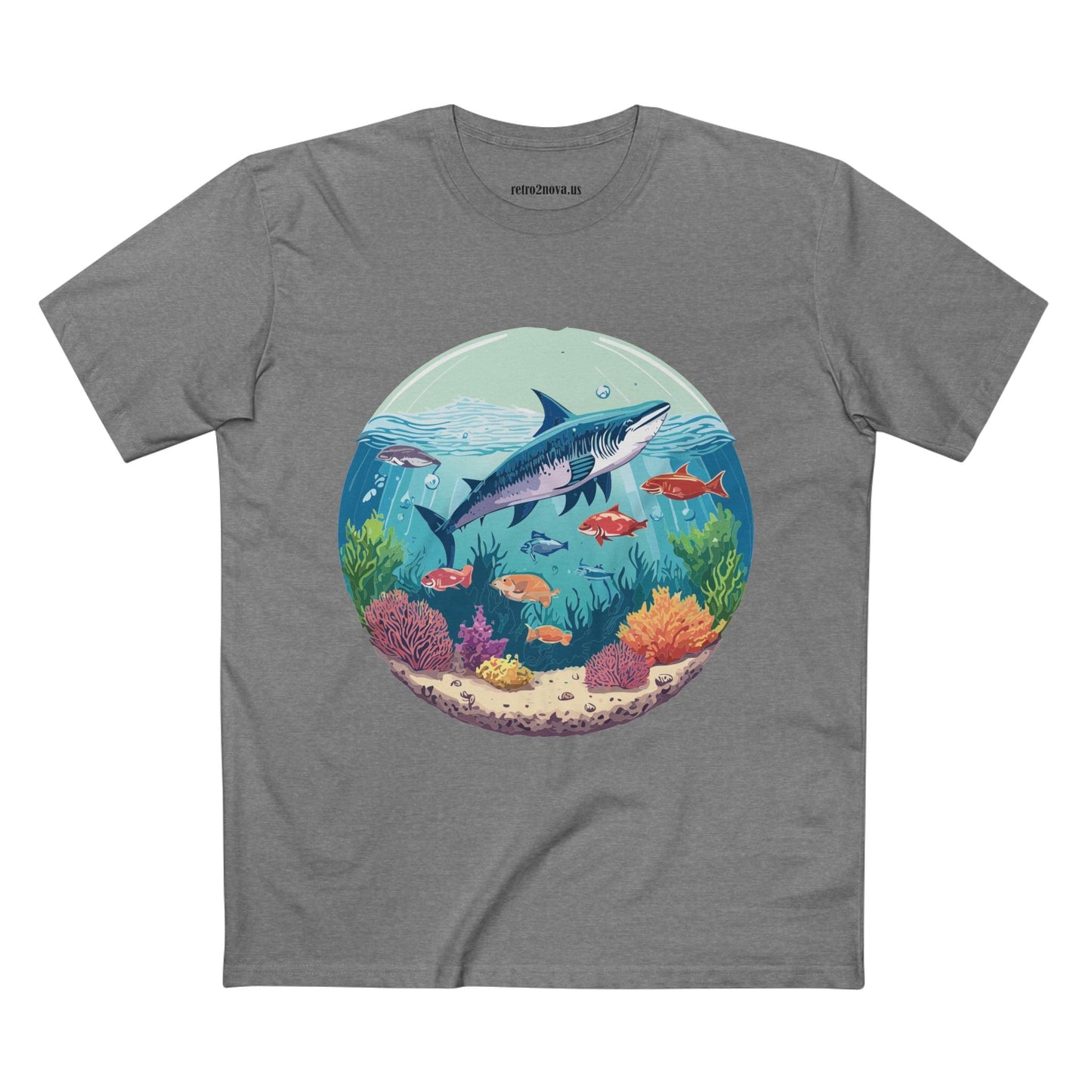 Ocean Shirt Ocean Pacific OP17 Unisex Premium Cotton Staple Tee With Original Art Design