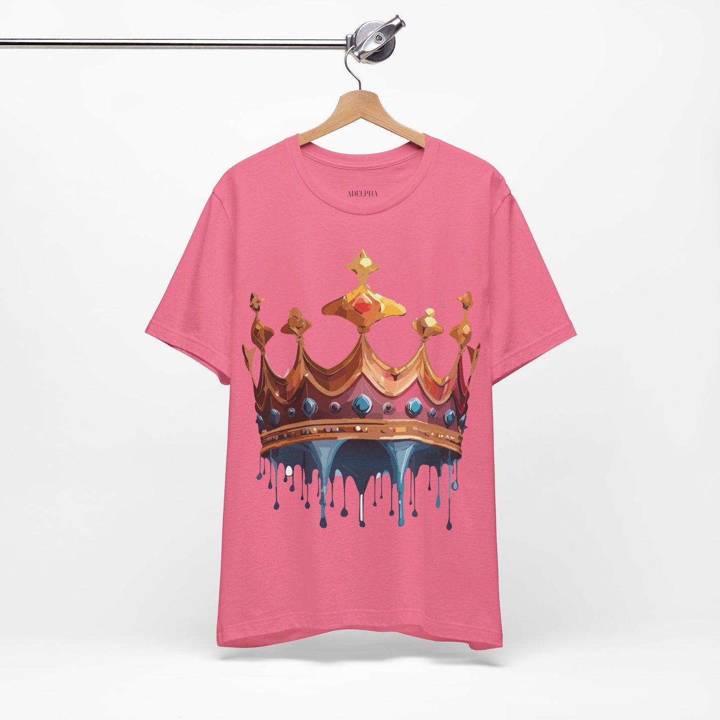 Adelpha Crown Graphic Tee Unisex Short Sleeve Jersey Art Shirt Vintage Inspired