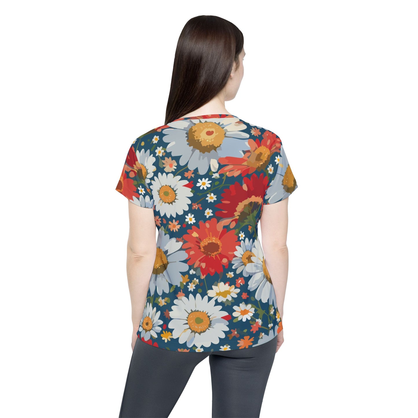 Floral Print Shirt, Shirt with Flowers