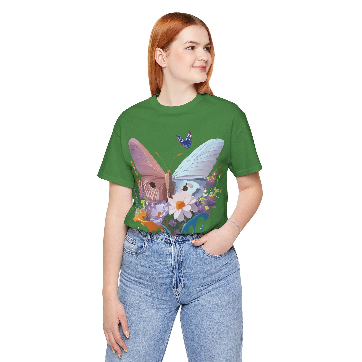 Butterfly Graphic Tee Unisex Jersey Short Sleeve Artwork By Adelpha