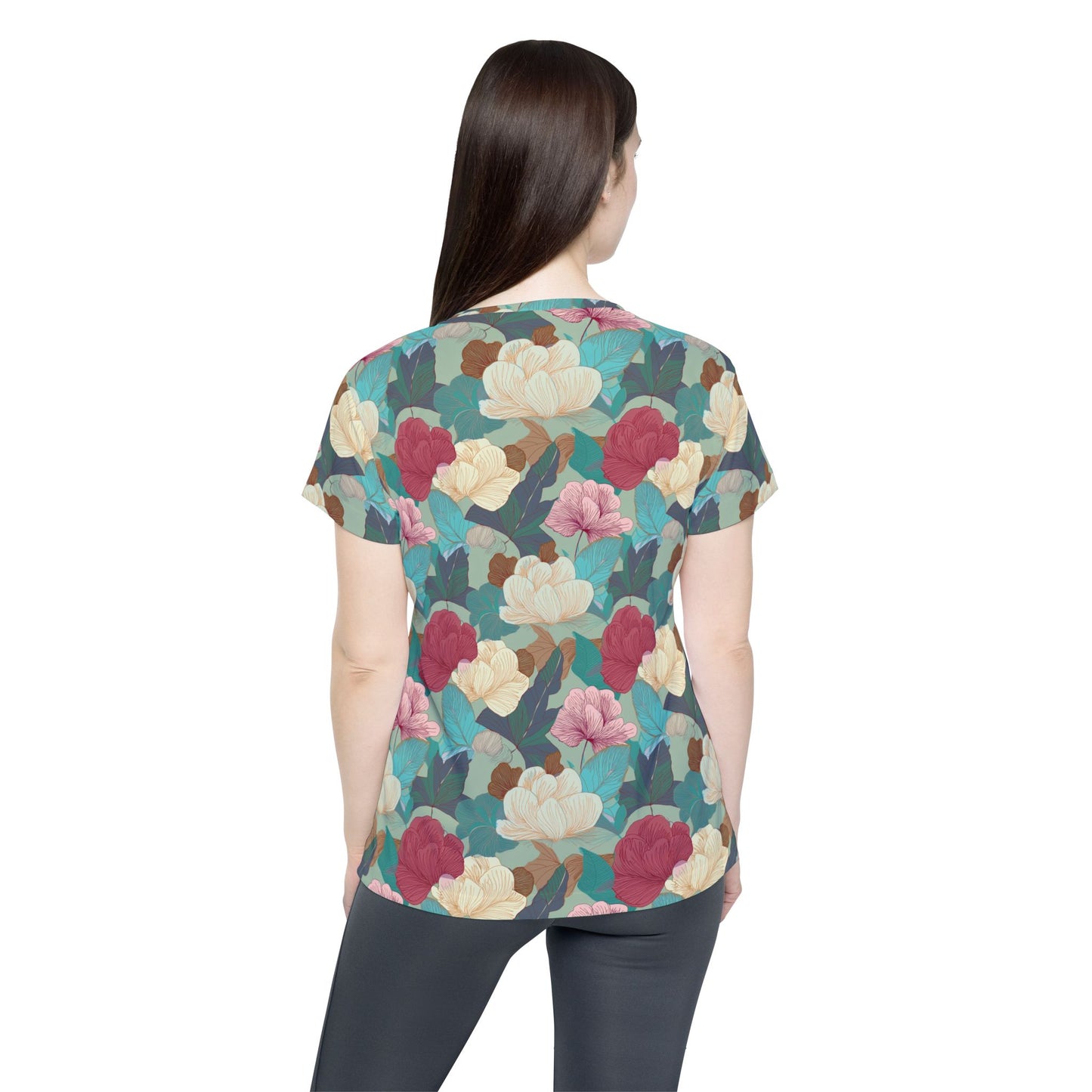 Floral Print Shirt, Shirt with Flowers