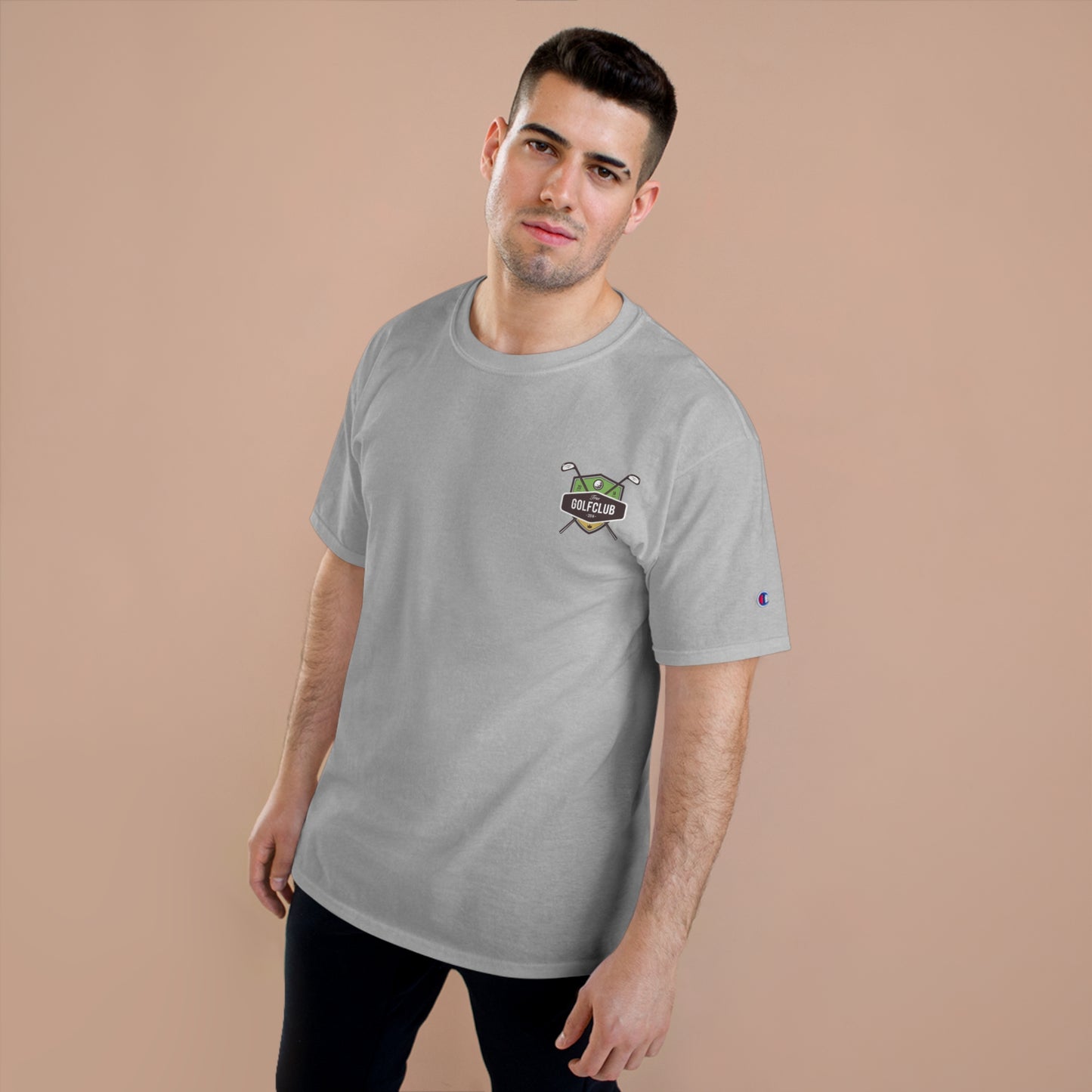 Champion Unisex-T-Shirt mit Sportlogo