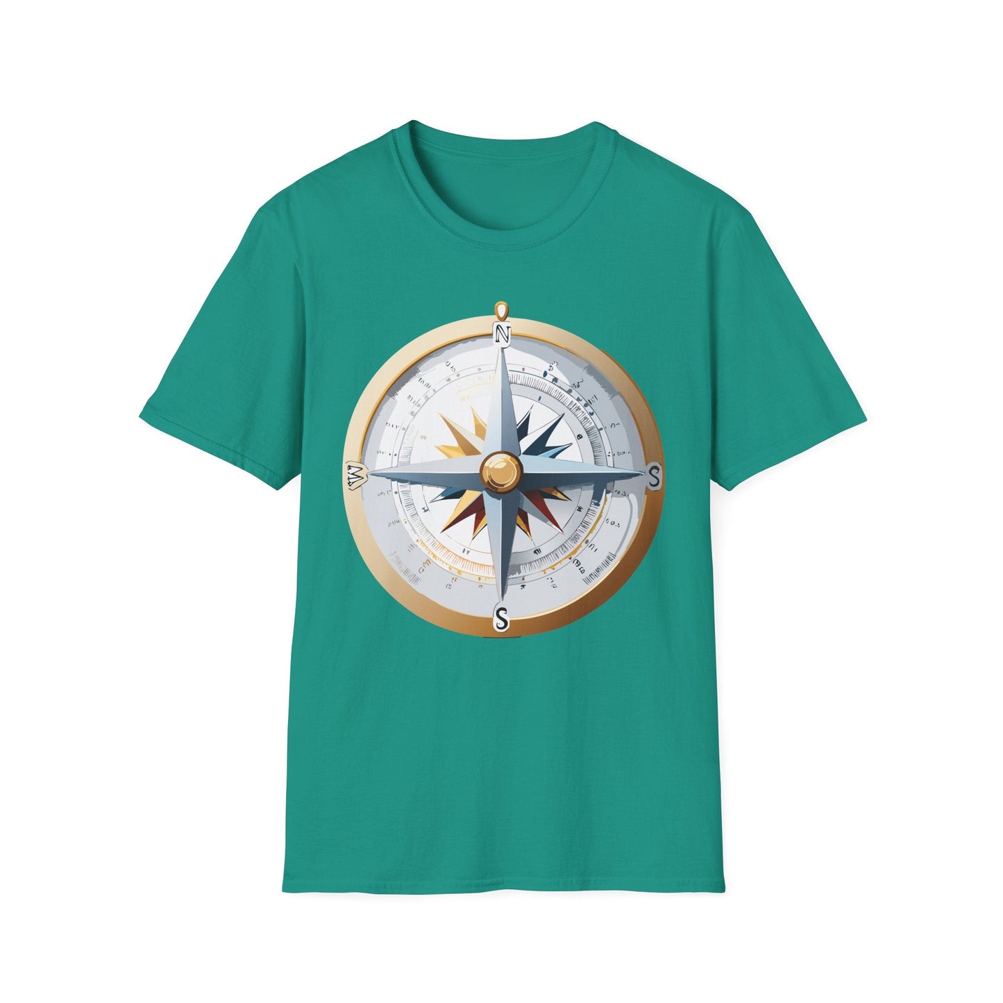 Compass Navigator Graphic Tee Unisex 100 Cotton 12