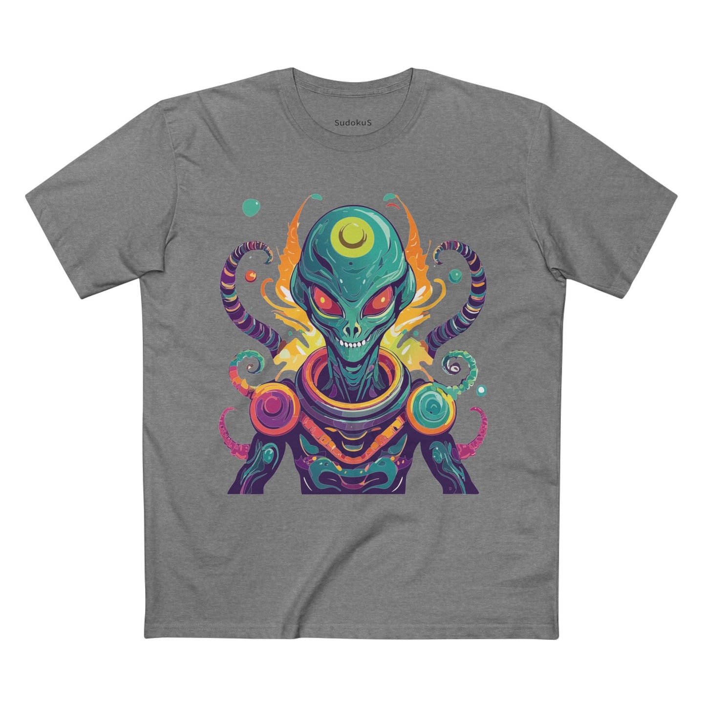 Aliens Graphic Unisex 100 Cotton Staple Tee 26