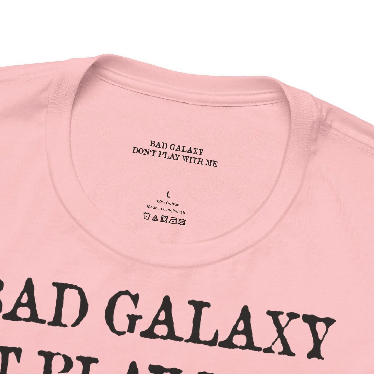 Bad Galaxy Skull T Shirt Made To Order 100 Percent Cotton USA Printed Tee With Eco Friendly Inks