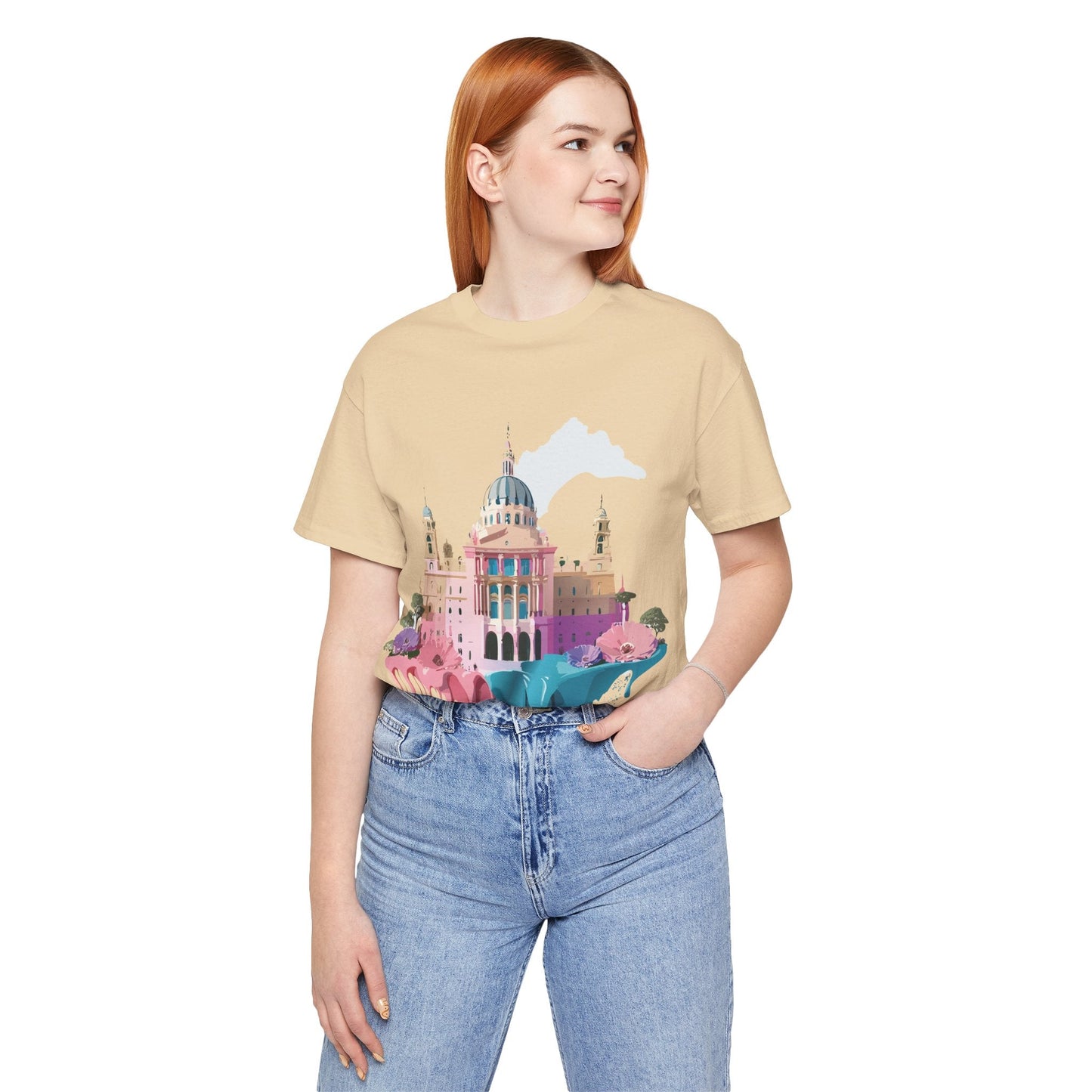 Madrid Tourist Shirt Graphic Tee Unisex Vintage Inspired Adelpha Art Design Tee Collection