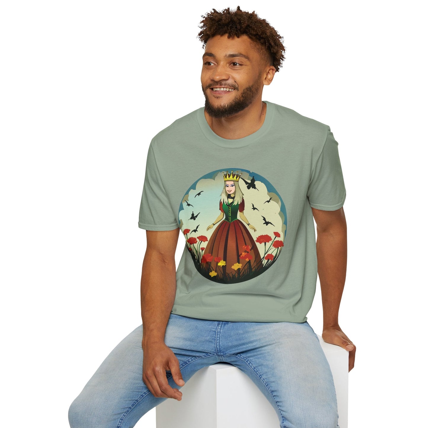Womens Graphic T Shirts Art Design Tee Softstyle 64000 Unisex Short Sleeve Comfort