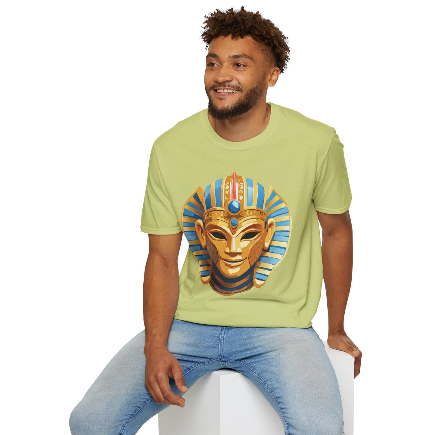 Mask Tee Shirt Unisex Masquerade Tee Softstyle Ring Spun Cotton Comfort For Everyday Wear