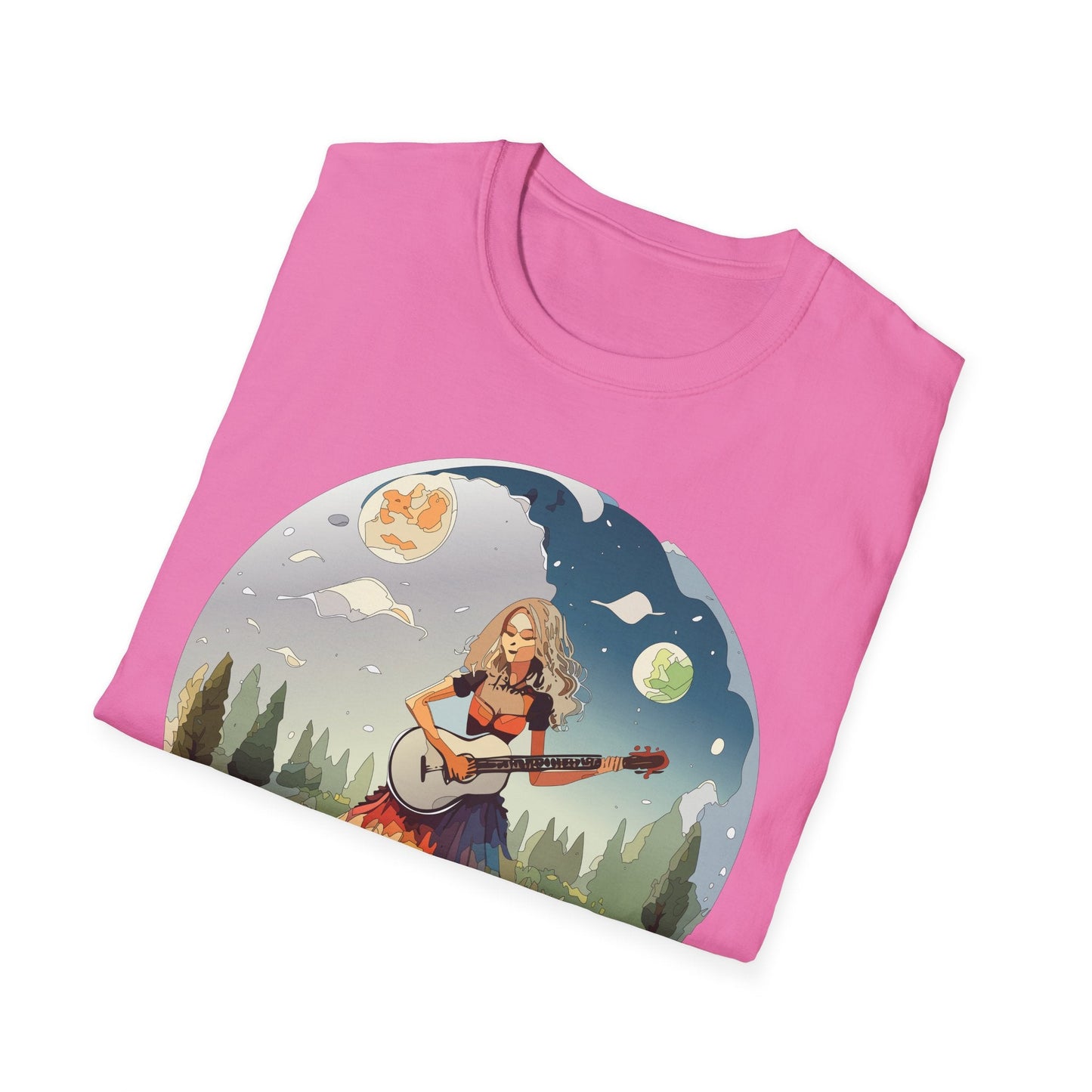 Womens Graphic T Shirts Art Design Tee Softstyle 64000 Ring Spun Cotton Comfort Everyday