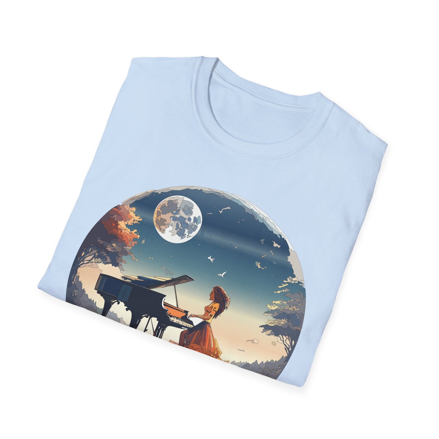 Womens Graphic T Shirt Art Design Gildan Softstyle Tee 100 Percent Ring Spun Cotton Unisex
