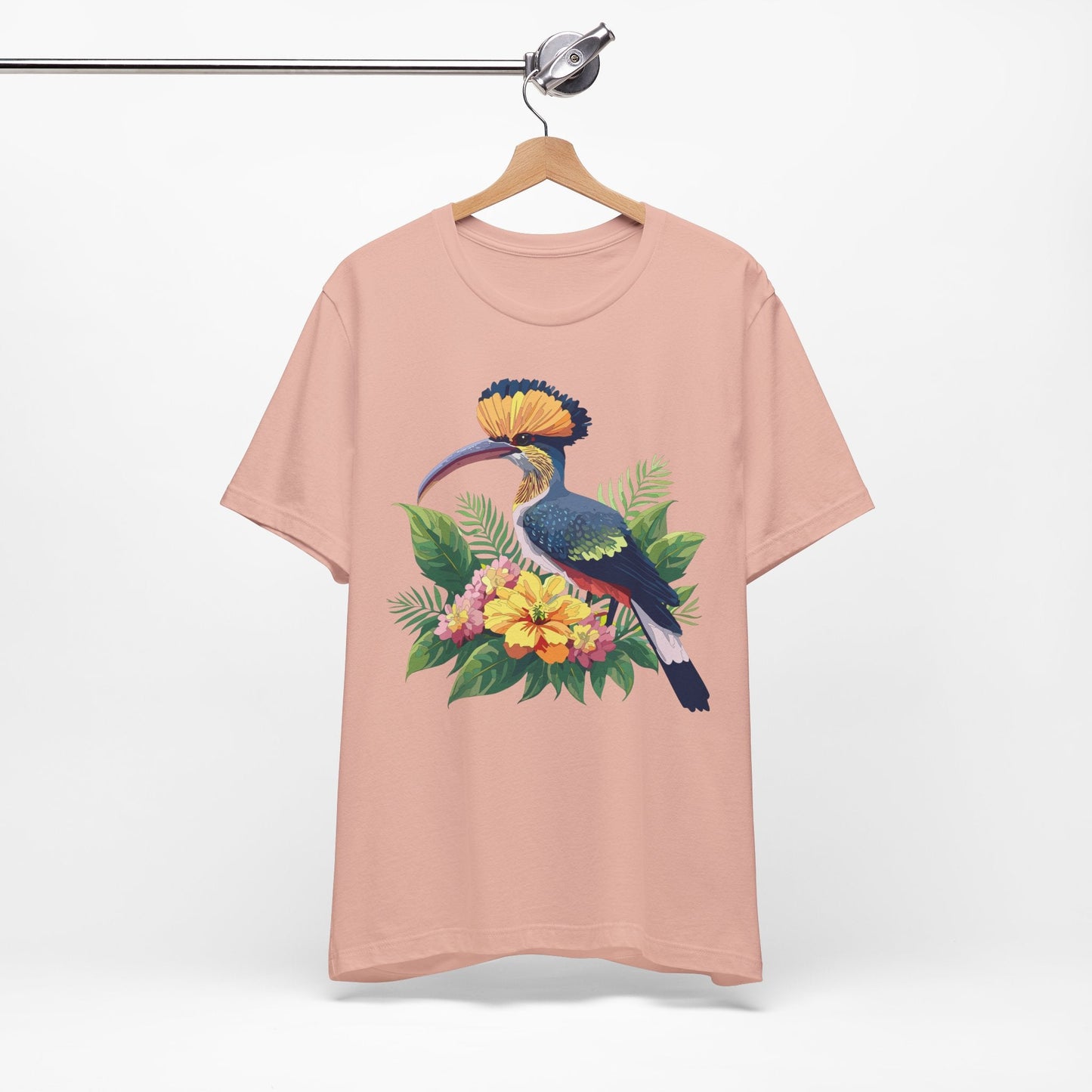 Unisex Animal Tee Shirt With Art Design Wild Animals Short Sleeve Jersey Tee For Everyday