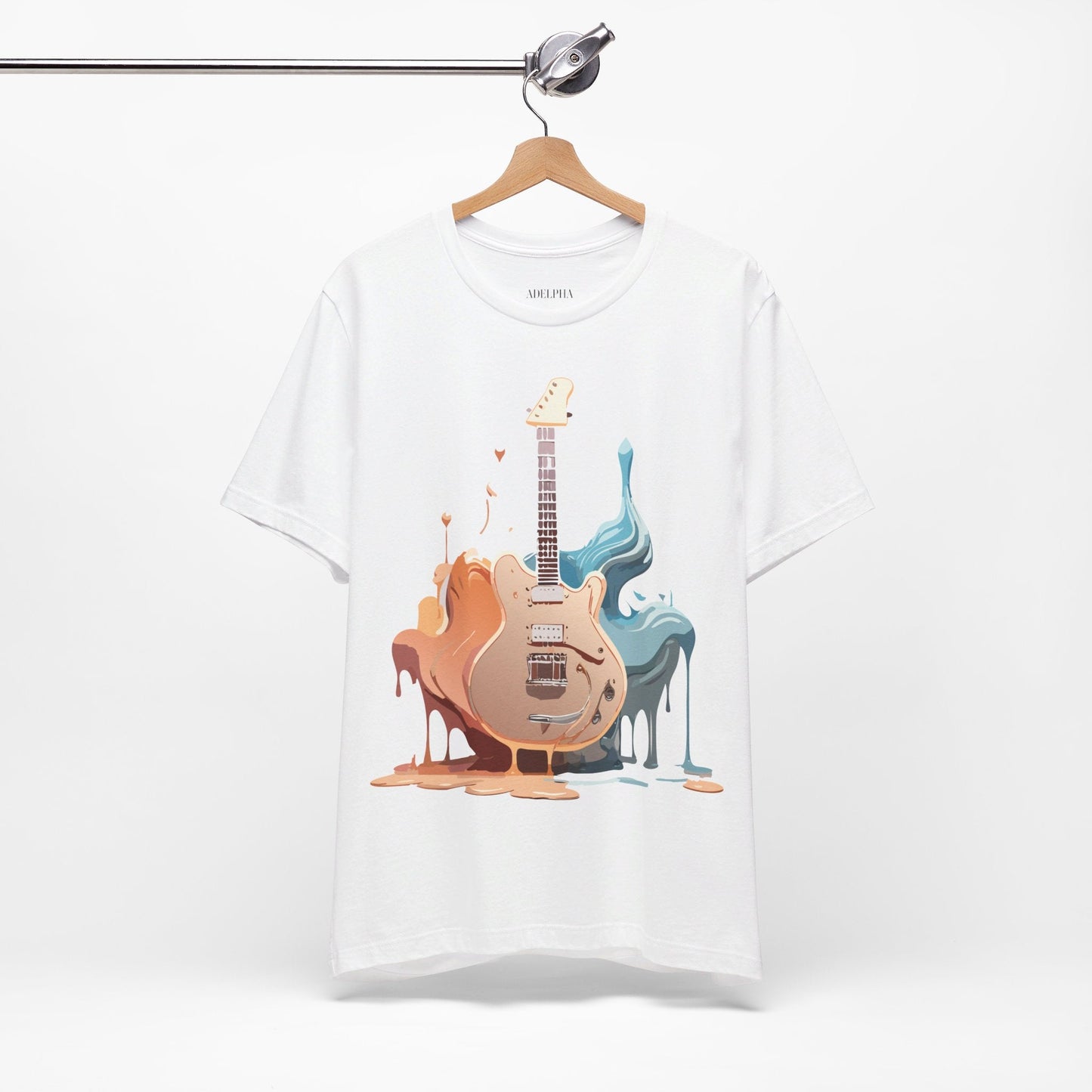 Music Graphic Tee Unisex Jersey Short Sleeve Adelpha Vintage Inspired Artwork Premium Design