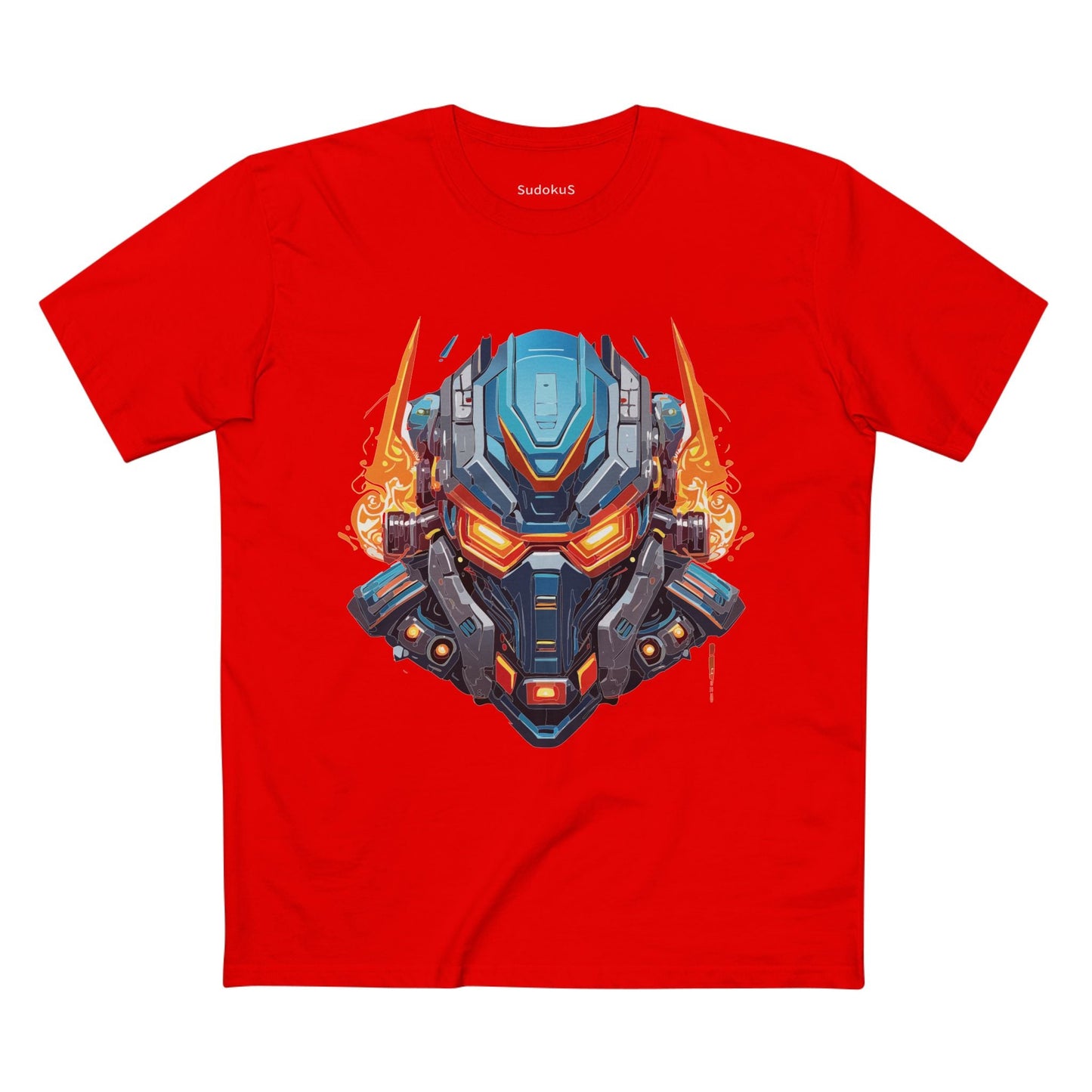 Cyborg Robot Graphic Unisex 100 Cotton Staple Tee 17