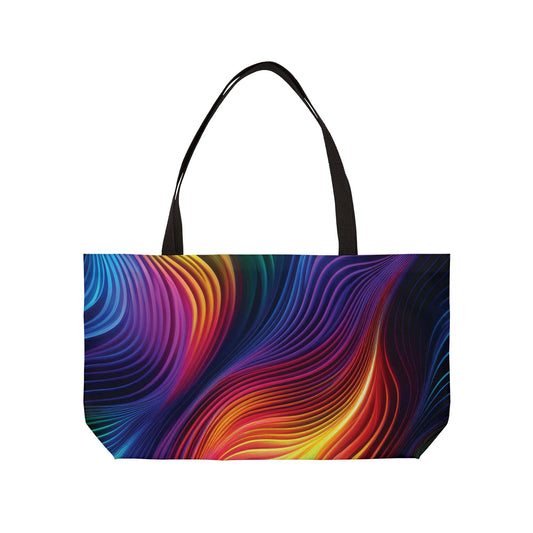 Abstract Print Poly 24x13 Canvas Yoga Bag