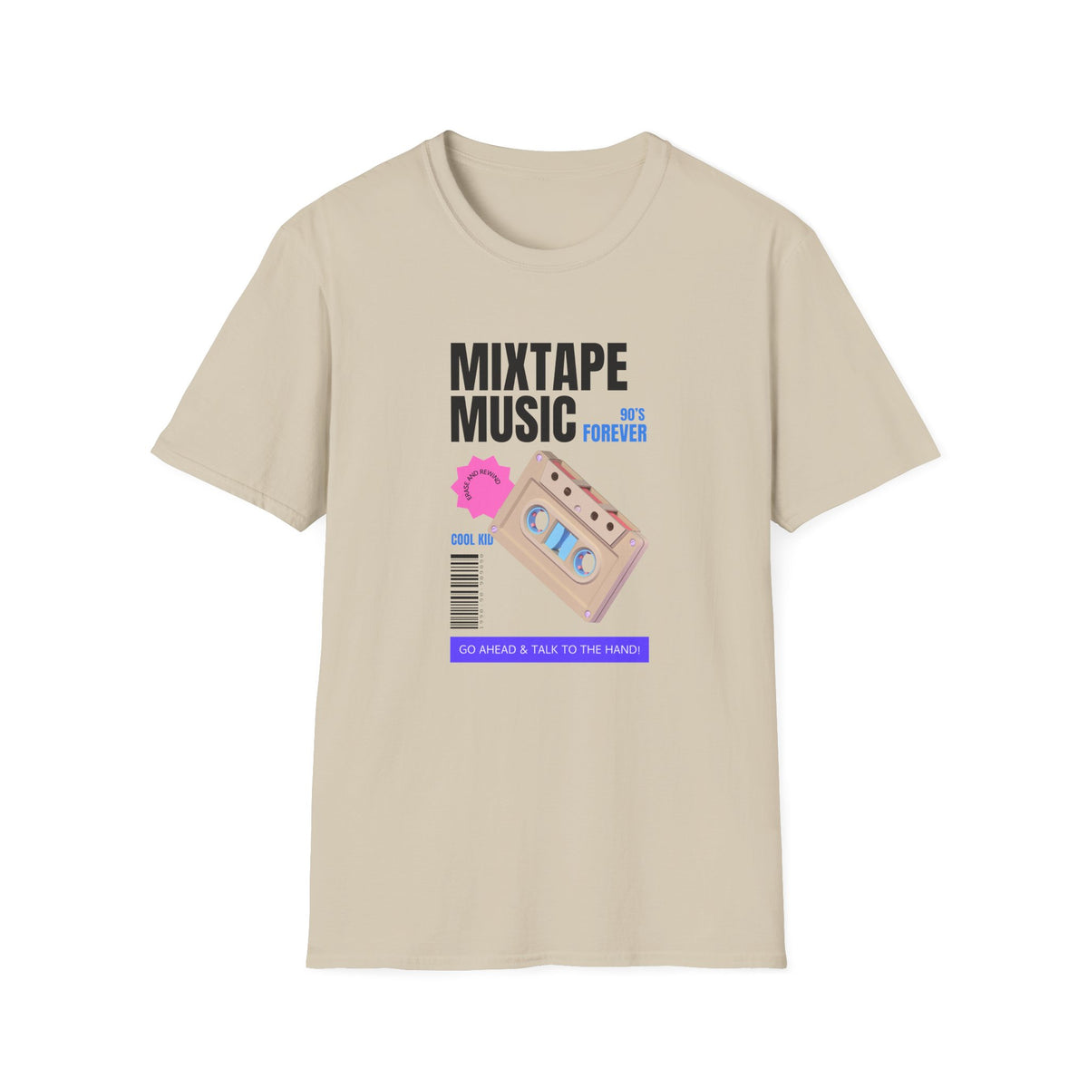 Mixtape Music Vintage Cassette Retro Audio Graphic Tee Gildan Unisex 100 Cotton Tee Shirt r101
