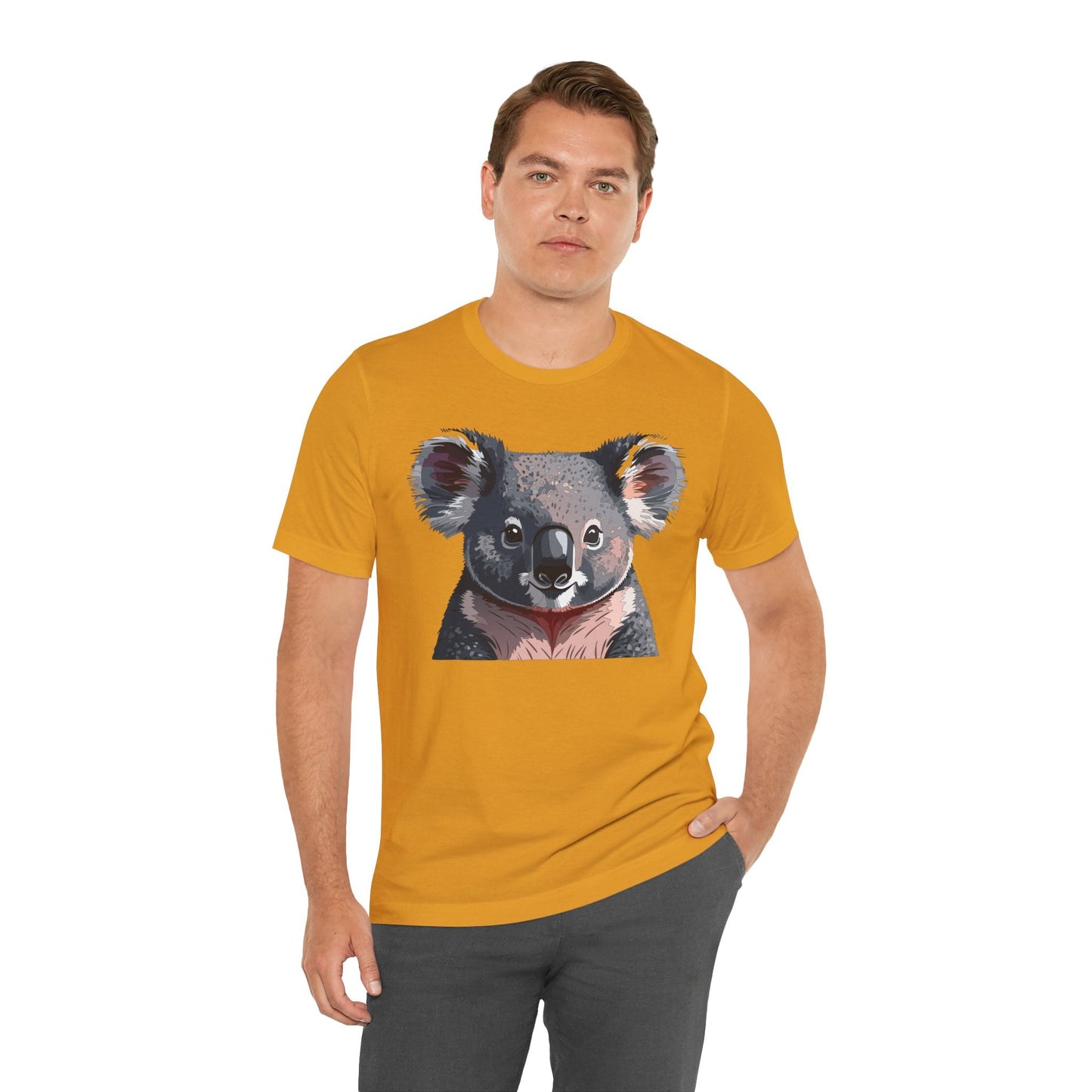 Unisex Animal Shirt Graphic Tee With Wildlife Art Design Animal Print Short Sleeve Casual Wear