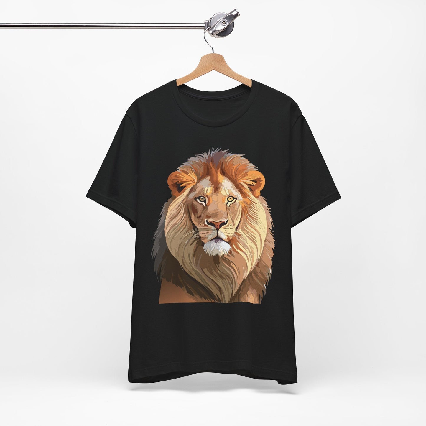 Unisex Animal Graphic Tee Shirt With Wild Animals Art Design For Everyday Wear Casual
