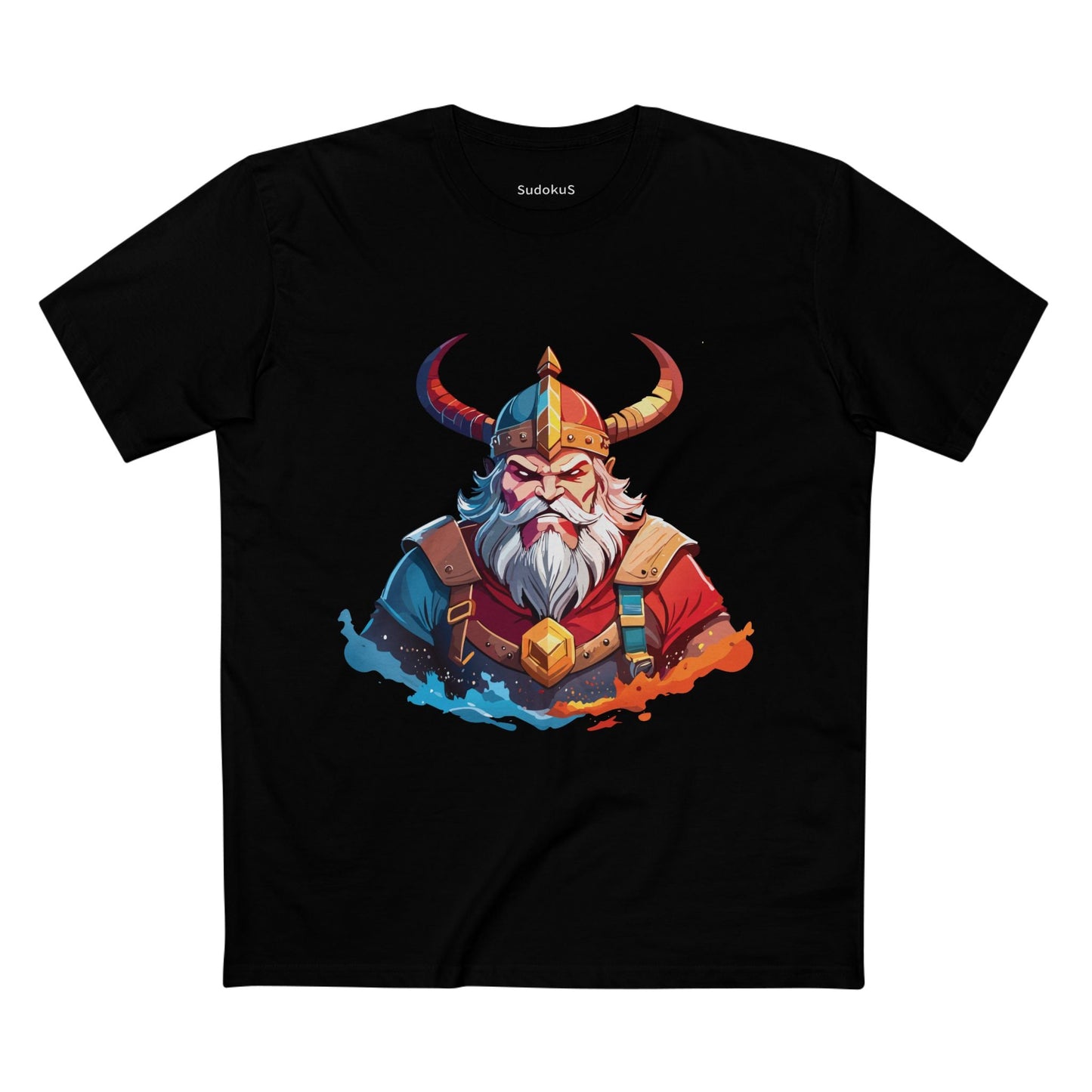 Viking Graphic Unisex 100 Cotton Staple Tee 22