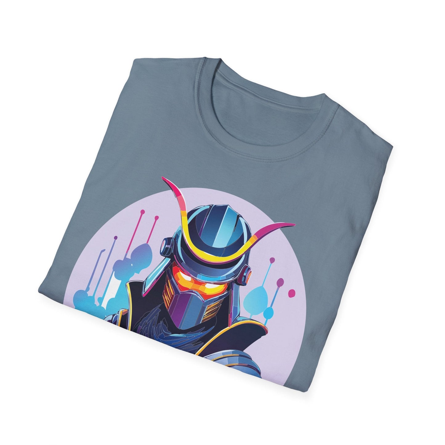 Unisex Samurai Shirt Gildan Softstyle Tee Hundred Percent Ring Spun Cotton Comfort