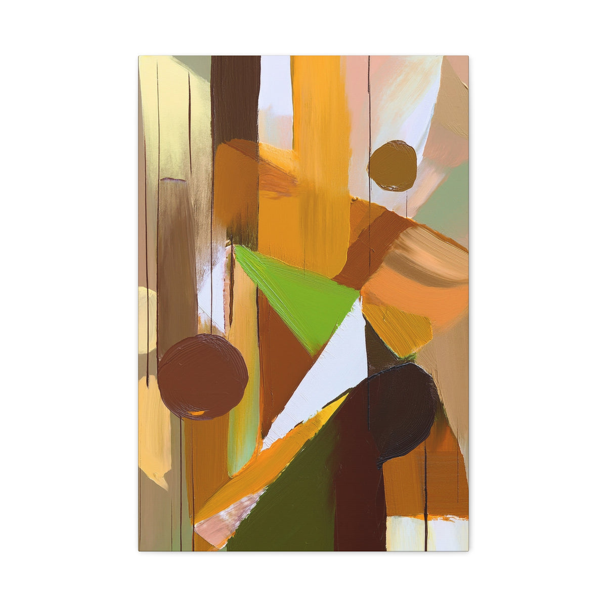 Abstract Geometric Painting Print Canvas 20x24,20x30,24x30 24x32,24x36,30x40 32x48,36x48,40x60 Pine-Wood Inner Frame ABS-57