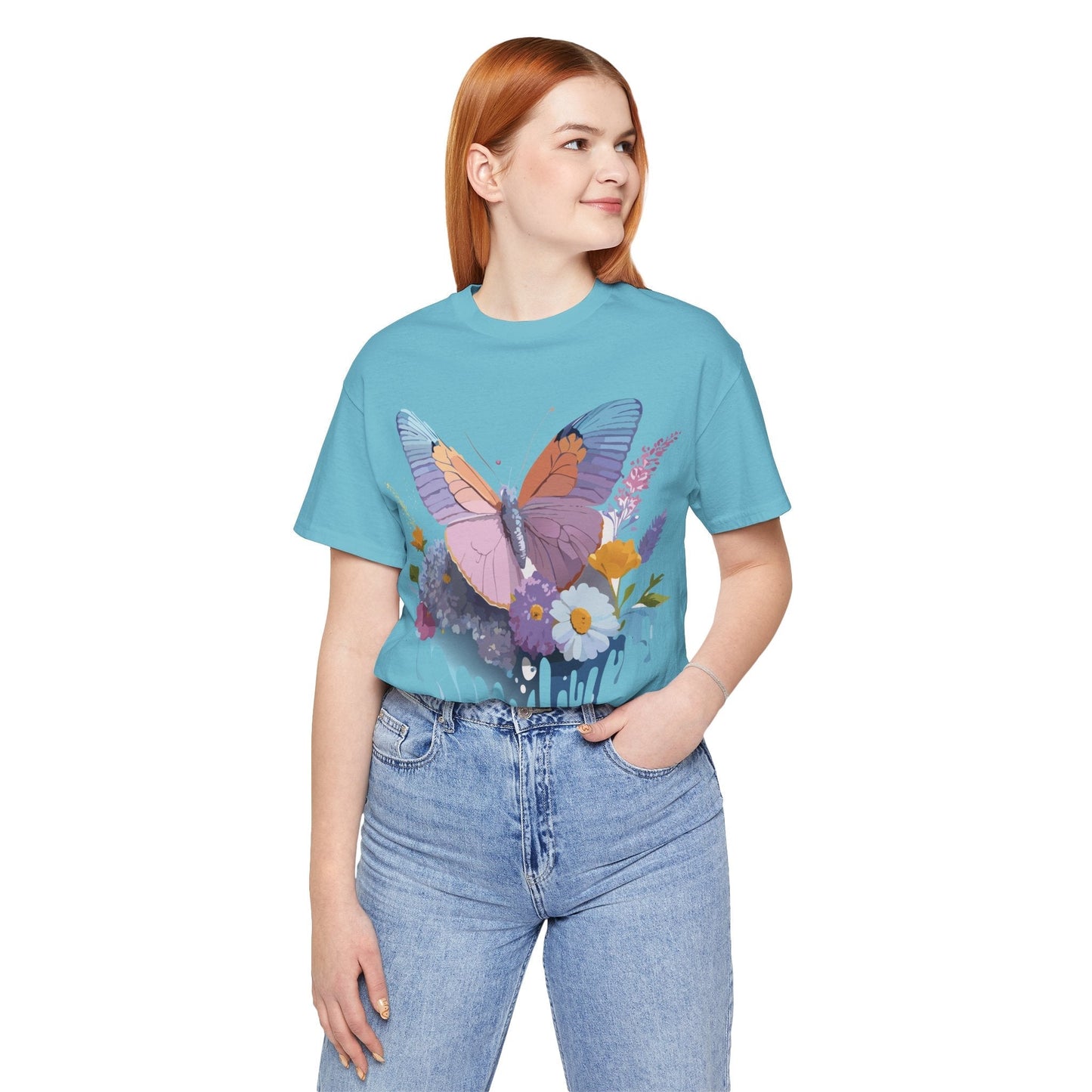 Butterfly Graphic Tee Unisex Vintage Inspired Artwork Adelpha