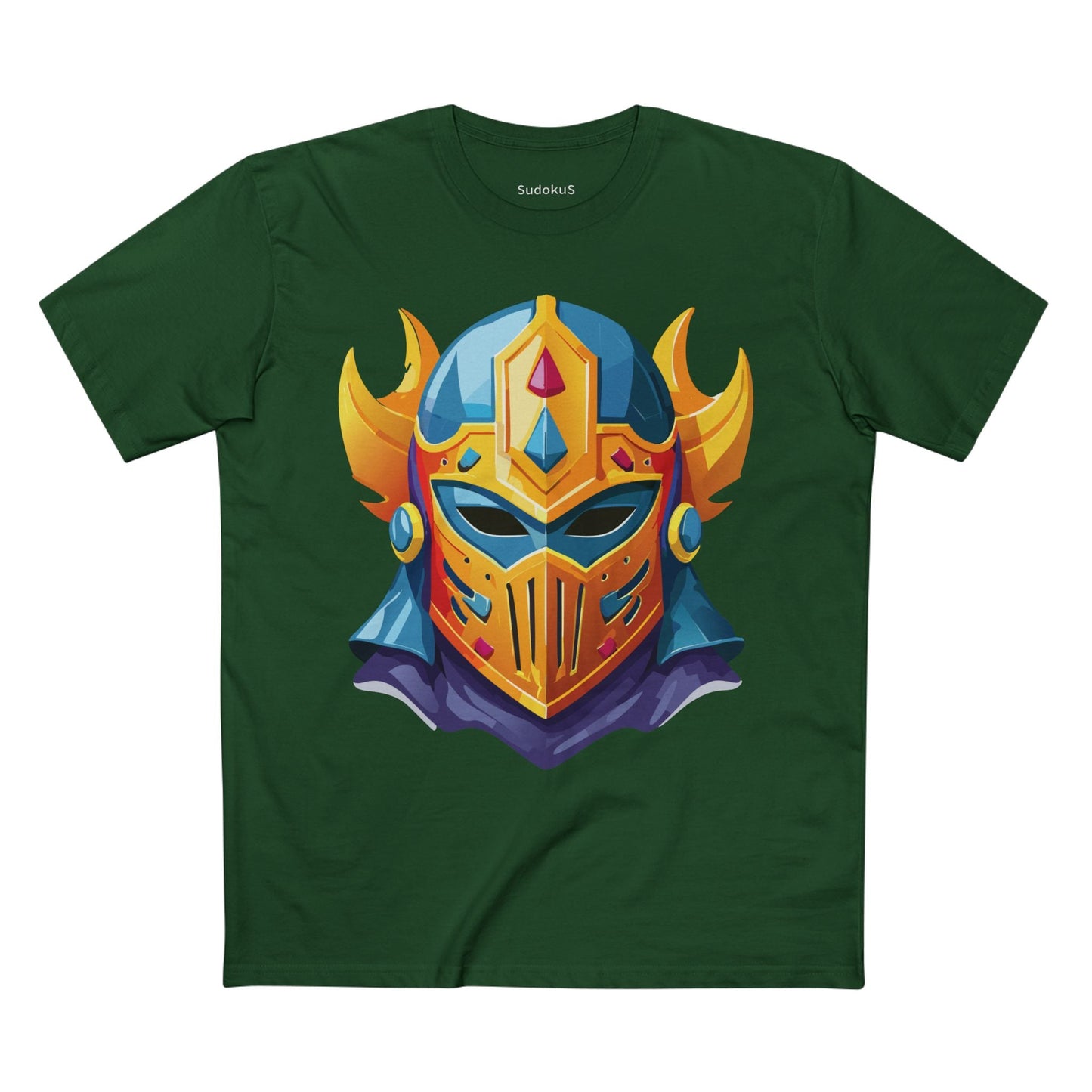 Mask Graphic Unisex 100 Cotton Staple Tee 15