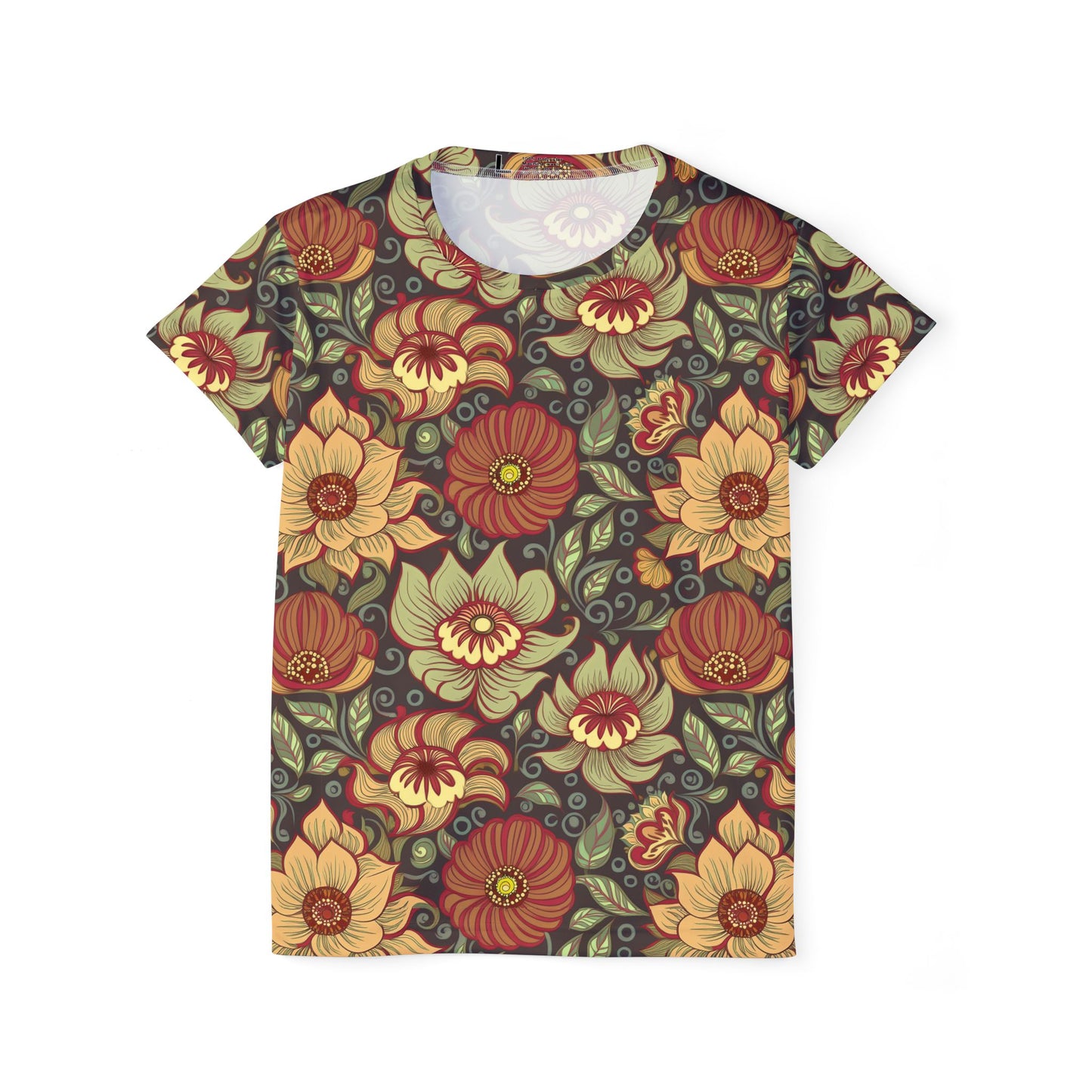 Floral Print Shirt, Shirt with Flowers