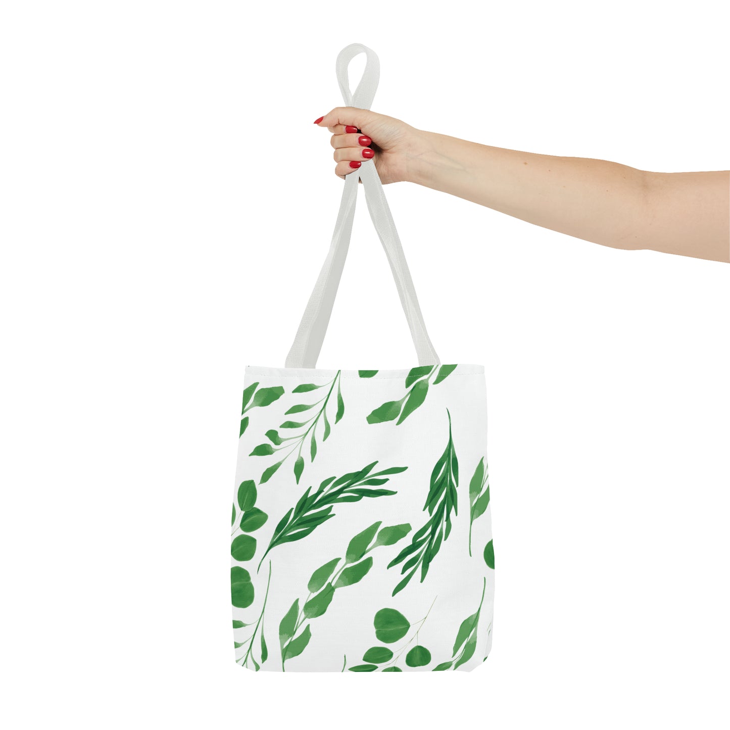 Canvas Bag with Floral Prints