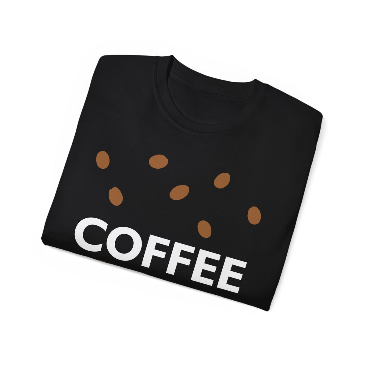 Coffee Is My Vaccine Tee | Coffee Beans & Syringe Graphic