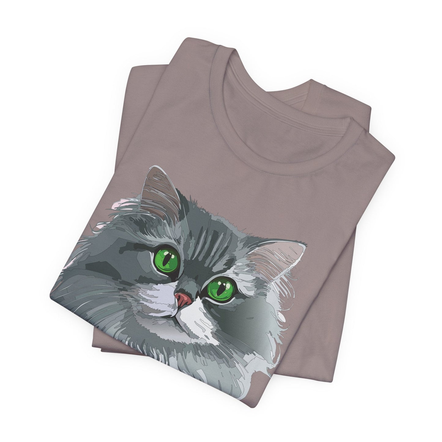 Unisex Animal Shirt With Art Design Animals Tee Short Sleeve Jersey Style Wild Animals Shirt