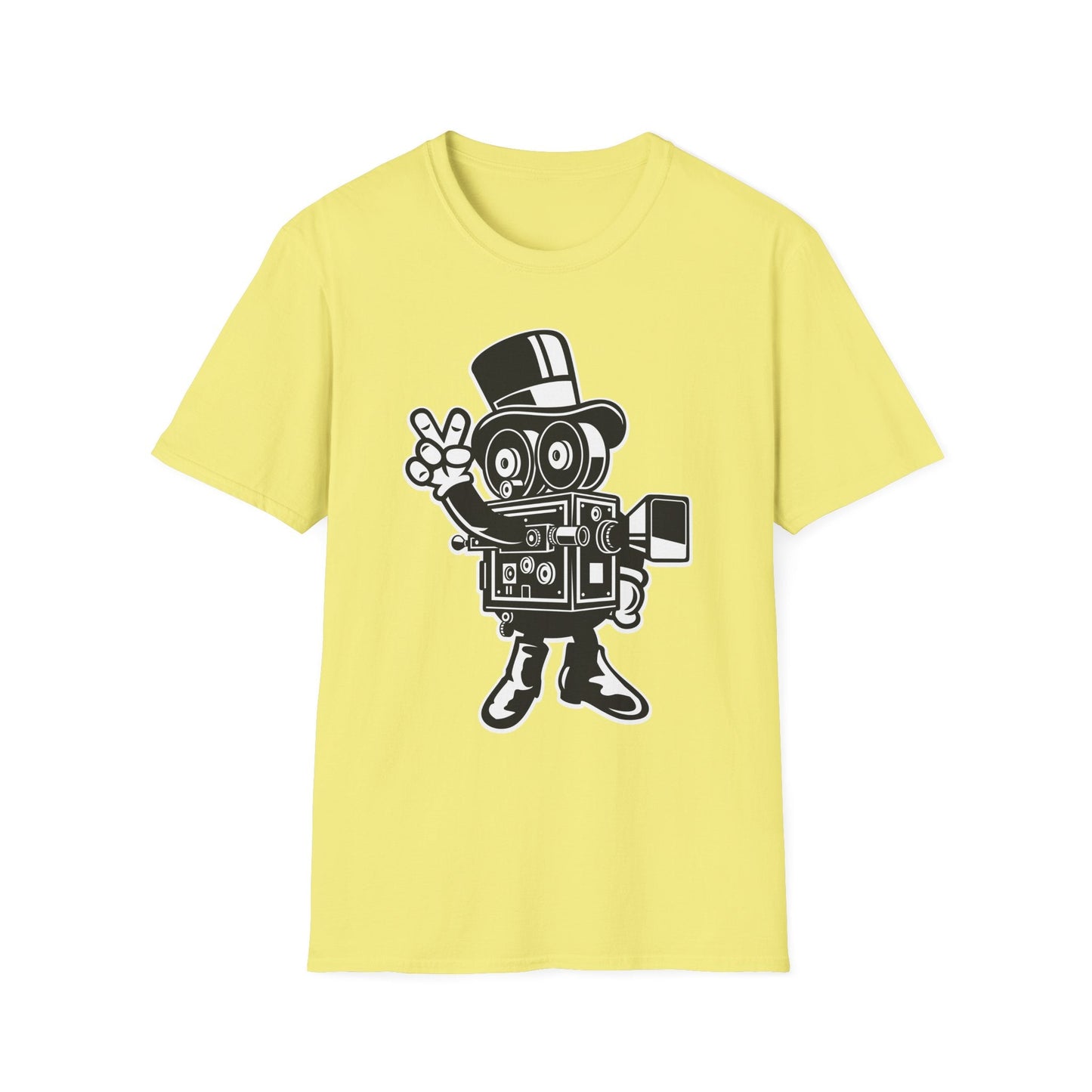 Cartoon T Shirt Animation T Shirt Funny Tee Unisex Gildan Softstyle 64000 Comfort Fit All Day