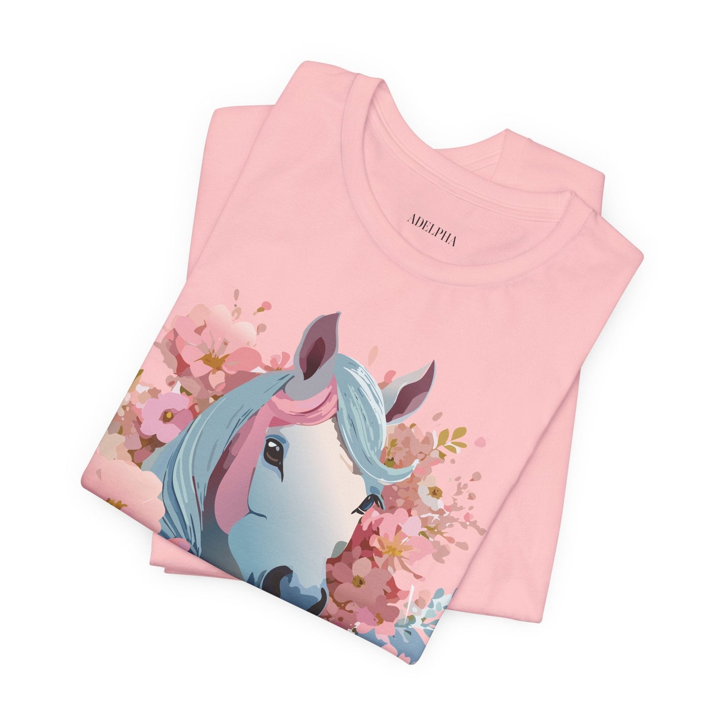 Horse Graphic Unisex 100 Cotton Vintage Animal Art T-Shirt 15