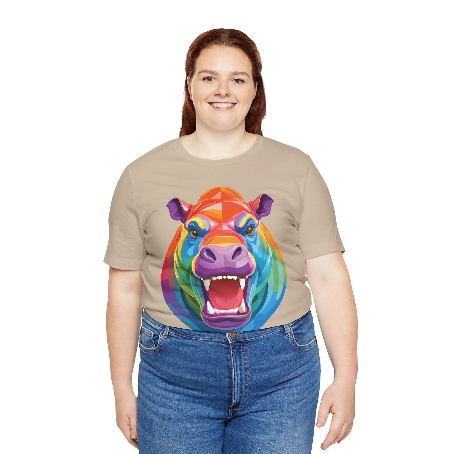 Unisex Animal Shirt with Animals Graphic Tee Art Design Wild Animals Shirt Tee for Everyone