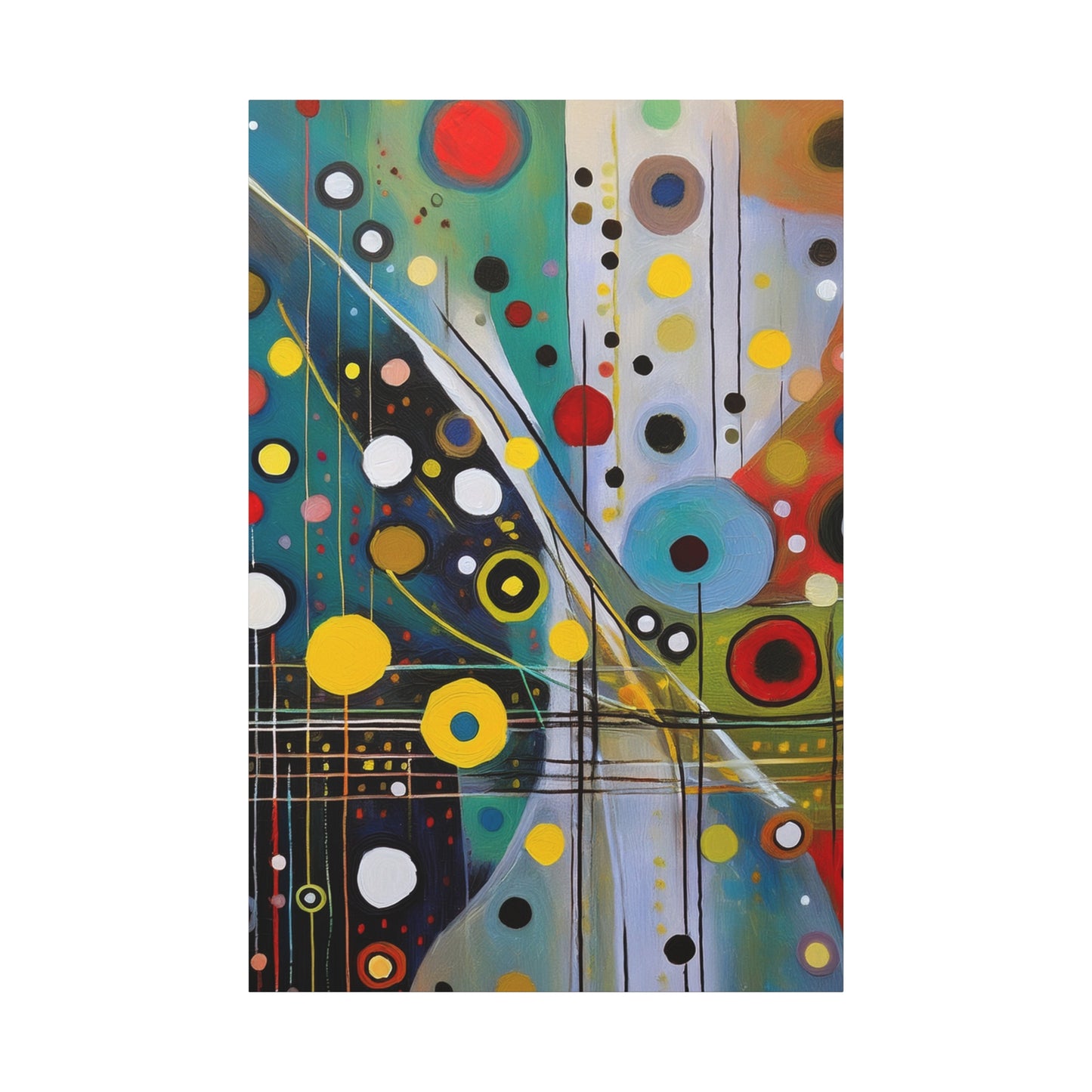 Abstract Oil Painting Print Canvas 20x24,20x30,24x30 24x32,24x36,30x40 32x48,36x48,40x60 Pine-Wood Inner Frame ABS-116