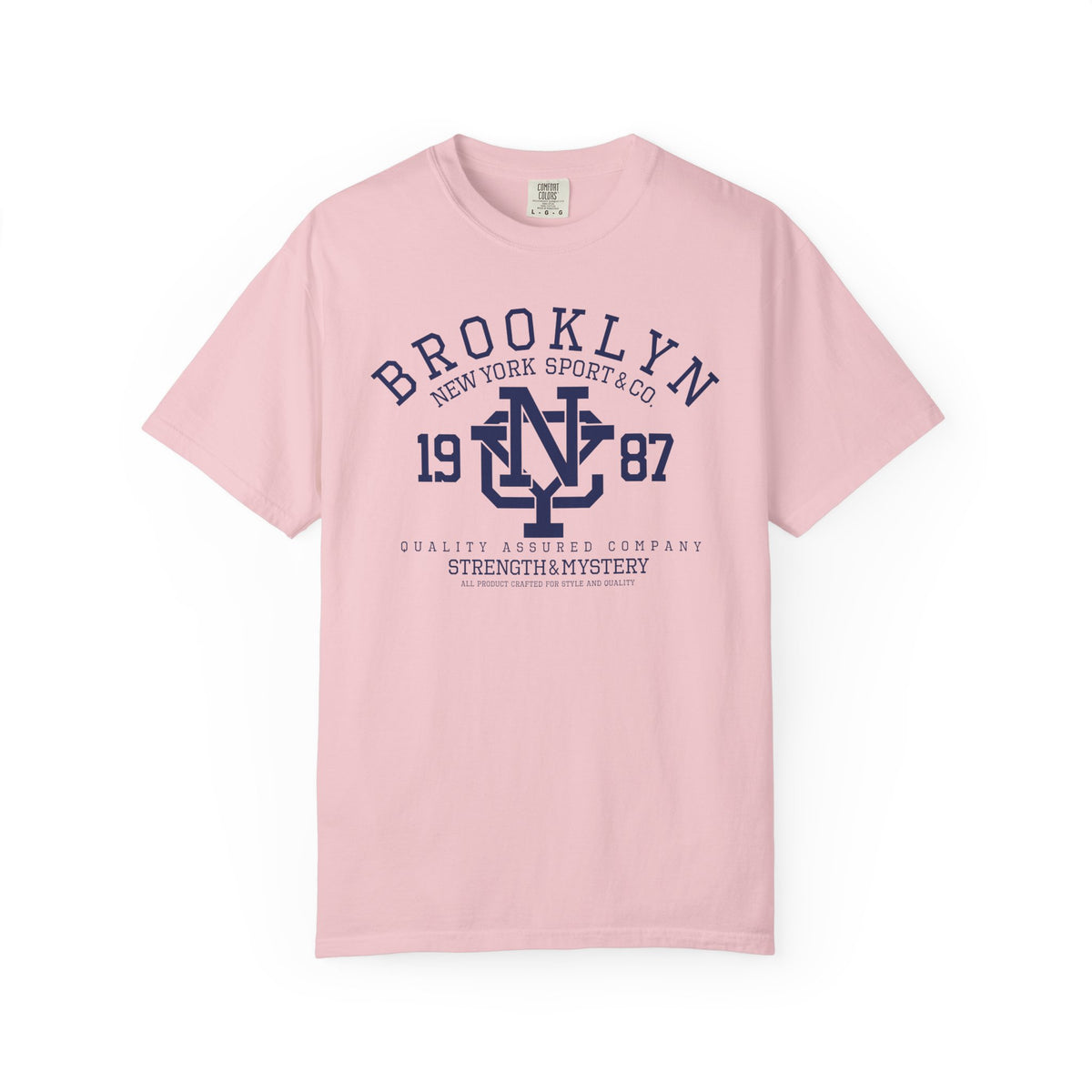 Brooklyn 1987 Athletic Logo Unisex Comfort Colors Garment-Dyed Heavyweight 100 Cotton Art Design T-Shirt w10