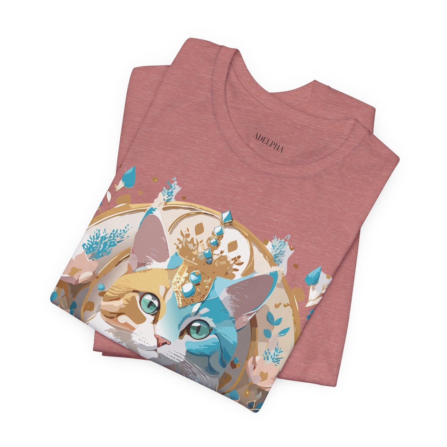 Adelpha Medallion Graphic Tee Unisex Short Sleeve Vintage Inspired Original Art Design