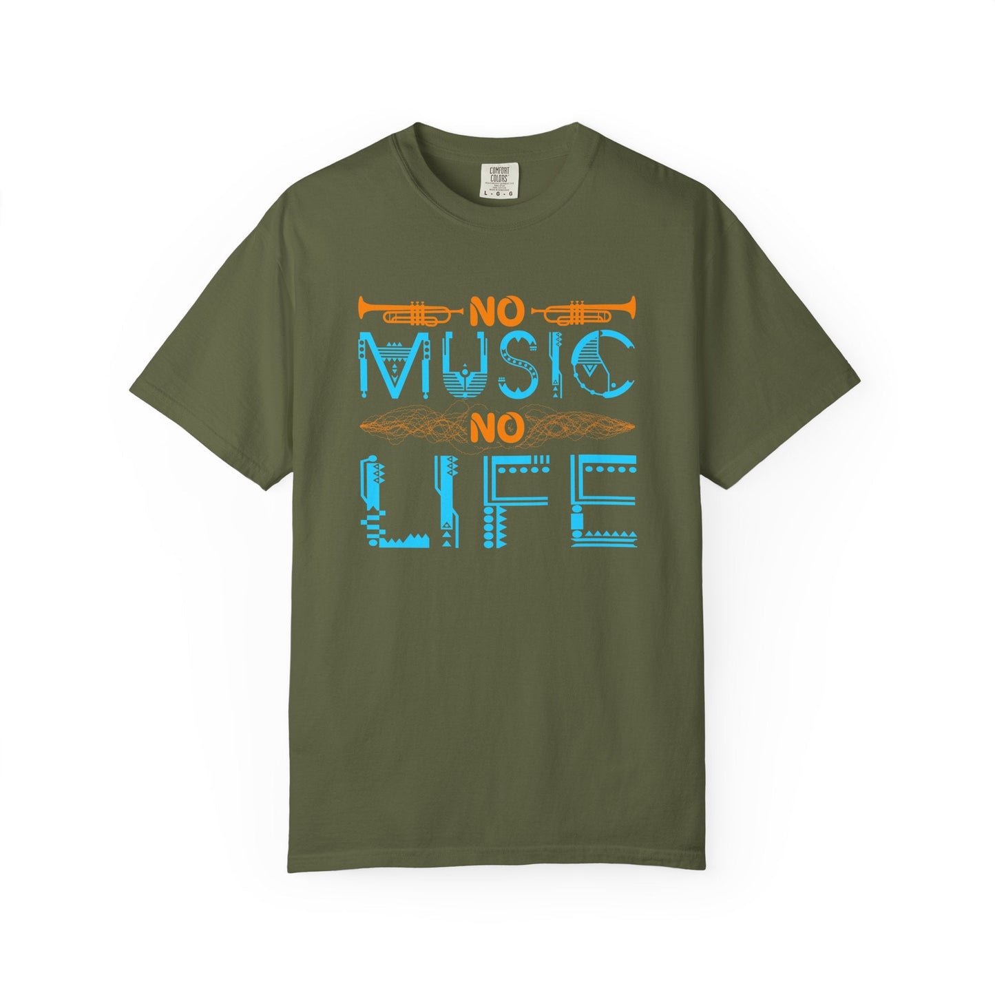 Music Graphic Design Unisex Cotton T-shirt  077