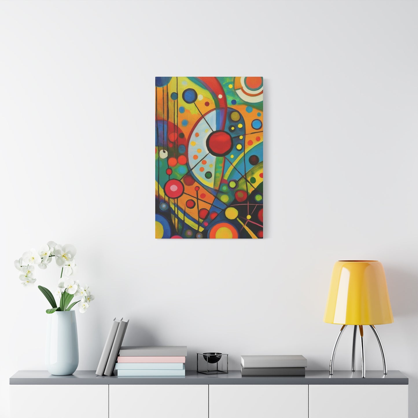 Abstract Oil Painting Print Canvas 20x24,20x30,24x30 24x32,24x36,30x40 32x48,36x48,40x60 Pine-Wood Inner Frame ABS-137