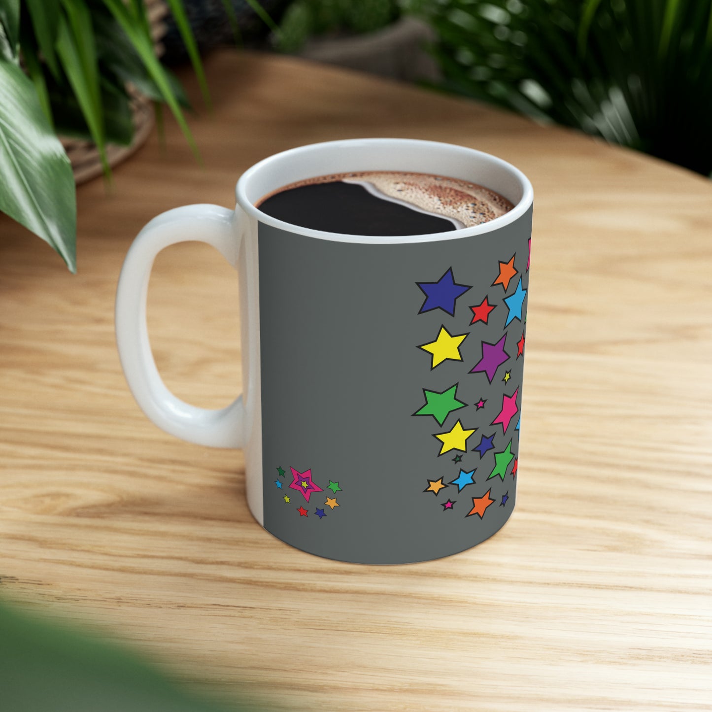 Coffee & Tea Mug with Stars print