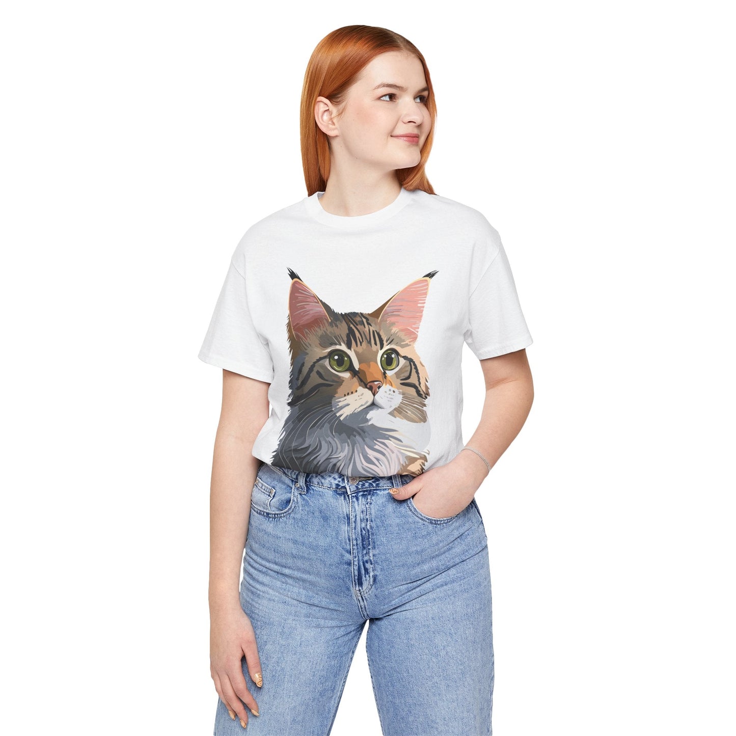 Unisex Animal Shirt Art Design Tee With Wild Animals Short Sleeve Comfort Wear Everyday