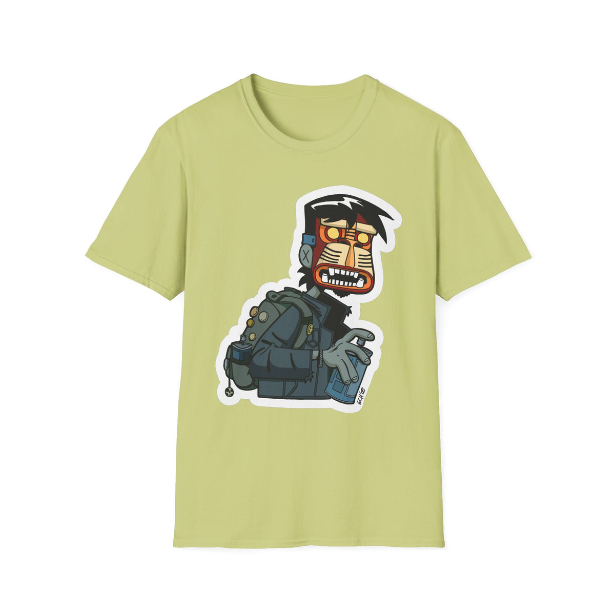 Funny Cartoon Animation Graphic Tee Gildan Unisex 100 Cotton Tee Shirt - 71