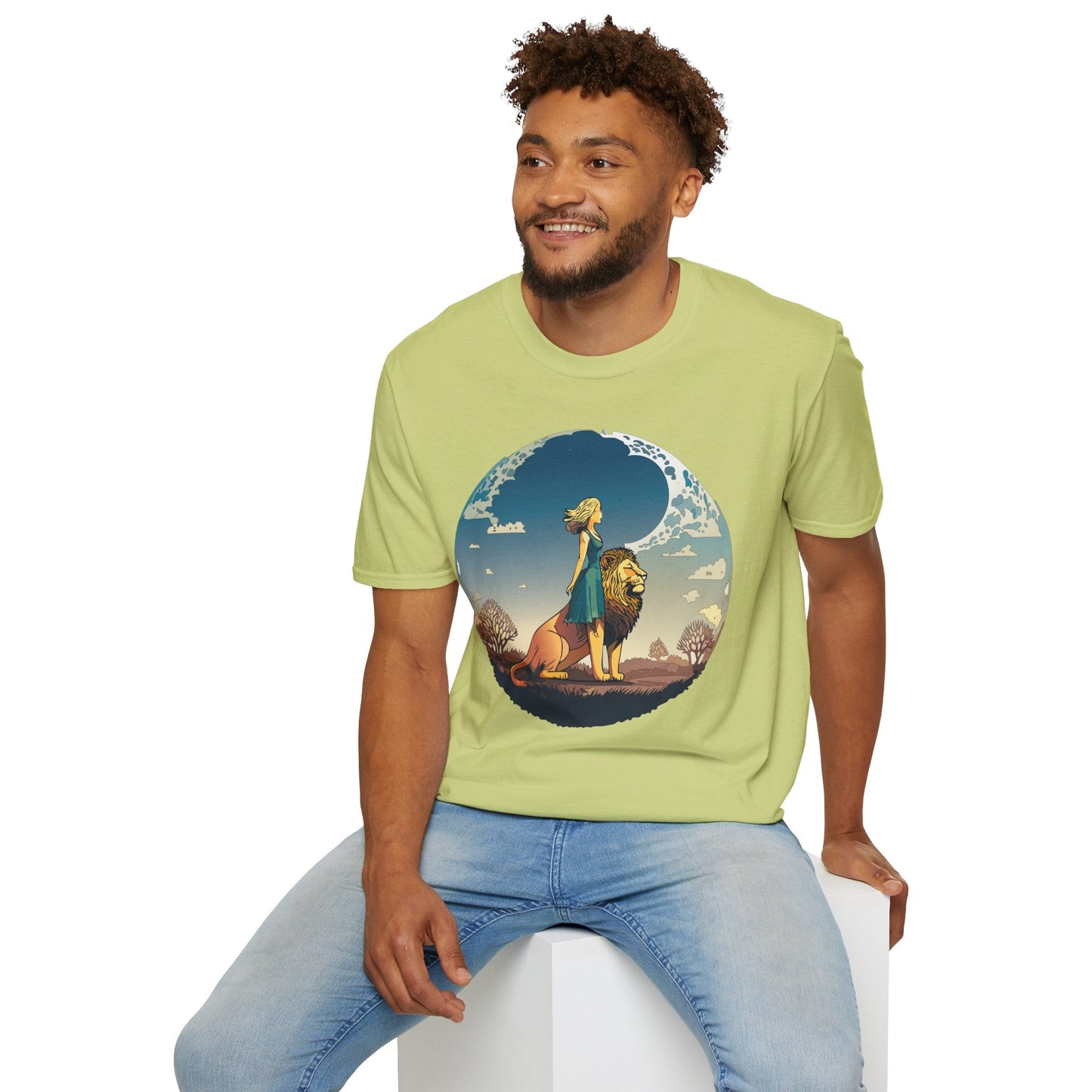 Womens Graphic T Shirt Art Design Tee Softstyle 64000 100 Percent Cotton Unisex Comfort