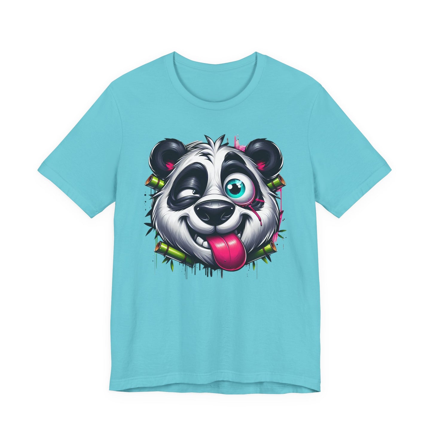 DiDi Panda Shirt, Funny Animal T-Shirt, Cartoon Top, Funny Panda Tee Shirt, Animal Tees, Art Design T-Shirt, Graphic Tee