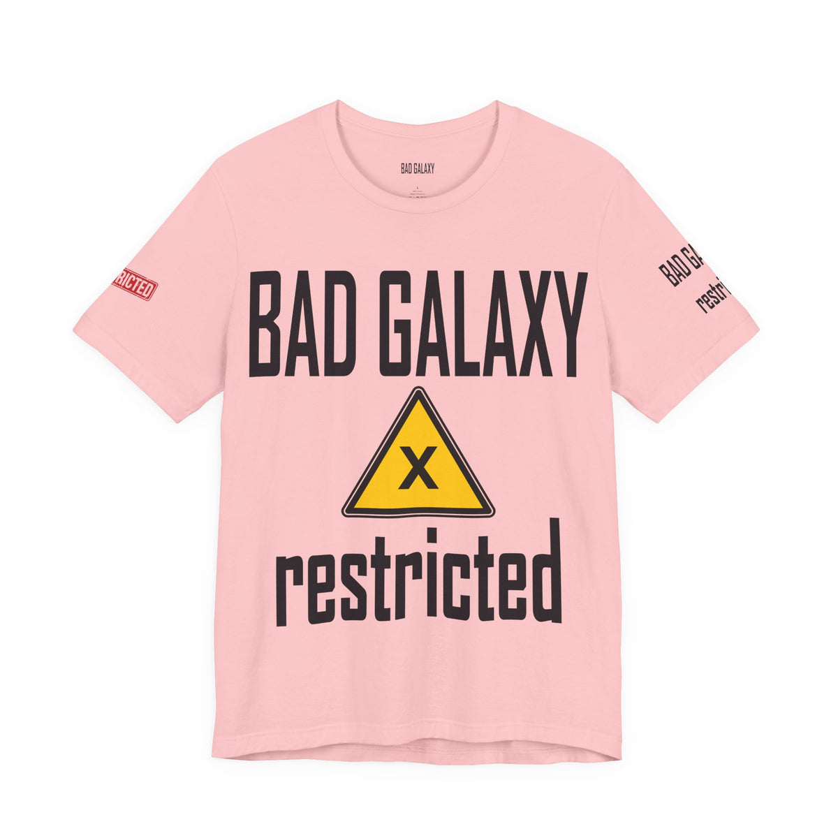 Art Red Stamp Graphic Unisex Cotton Bella+Canvas Tee with Art Design b96