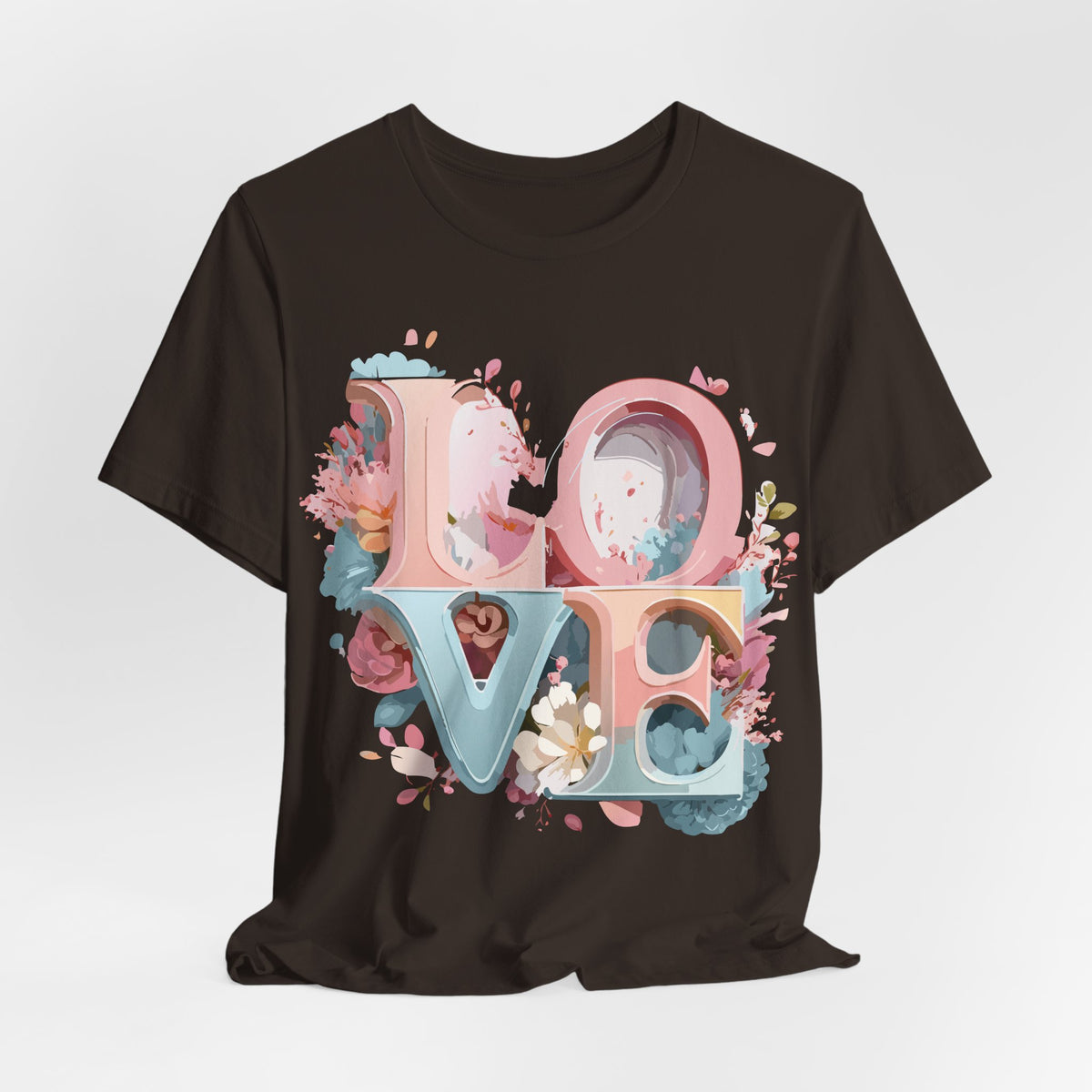 Valentine's Day  Graphic Unisex Cotton Bella+Canvas Tee with Art Design n201