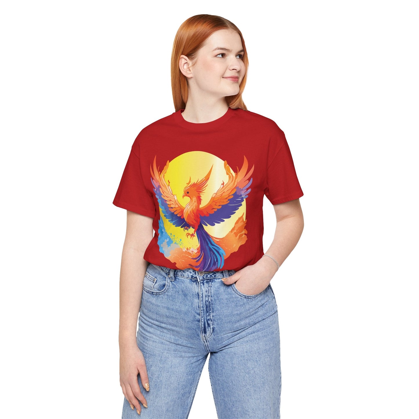 Unisex Animal Print Tee Shirt With Art Design Wild Animals Short Sleeve Comfort Fit