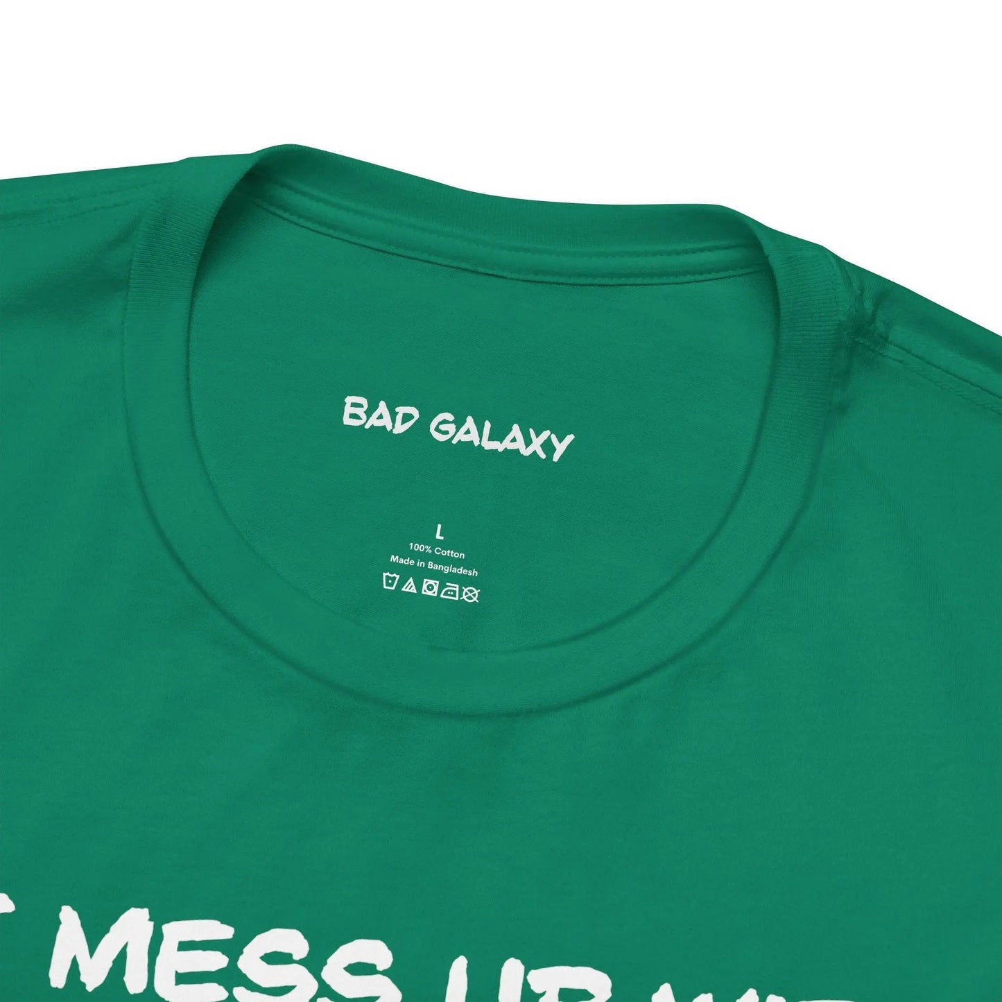 Animal T Shirt By Bad Galaxy Unisex 100 Percent Cotton Graphic Tee Eco Friendly Made In USA