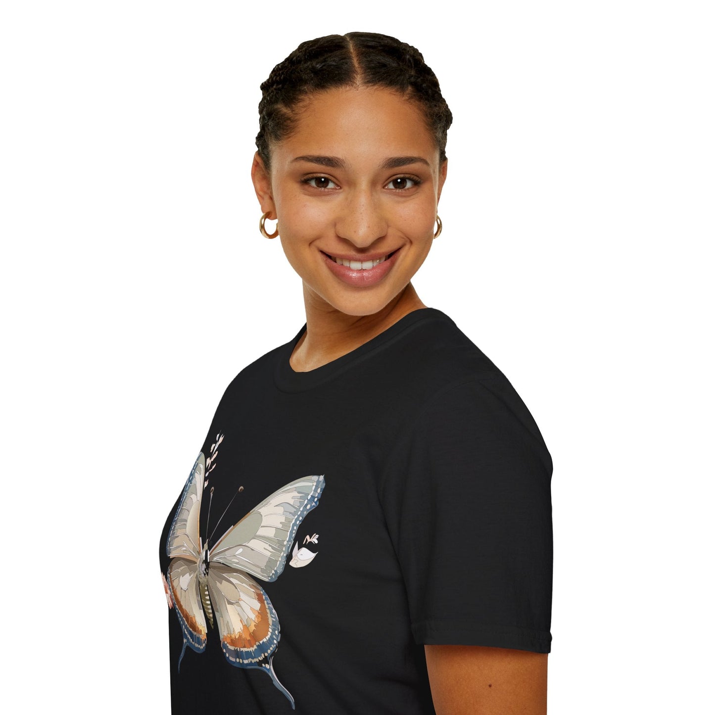 Butterfly Shirt Unisex Softstyle T Shirt Gildan 64000 Monarch Butterfly Tee Everyday Comfort