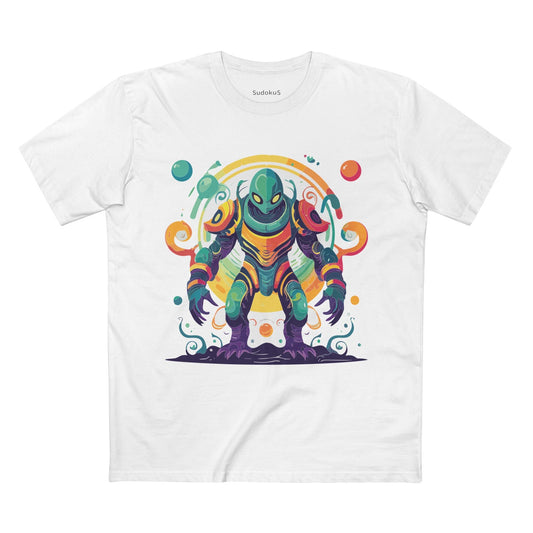 Aliens Graphic Unisex 100 Cotton Staple Tee 22
